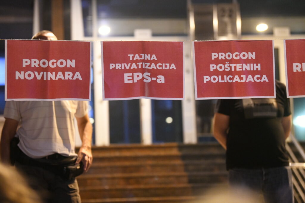 Beograd, 29.07.2023.  Protest br 13, Srbija protiv nasilja Foto: Vesna Lalić/Nova.rs