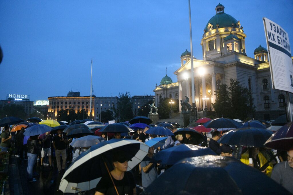 Beograd 05. avgust 2023. Četrnaesti (14) po redu protest Srbija protiv nasilja Foto:Filip Krainčanić/Nova.rs