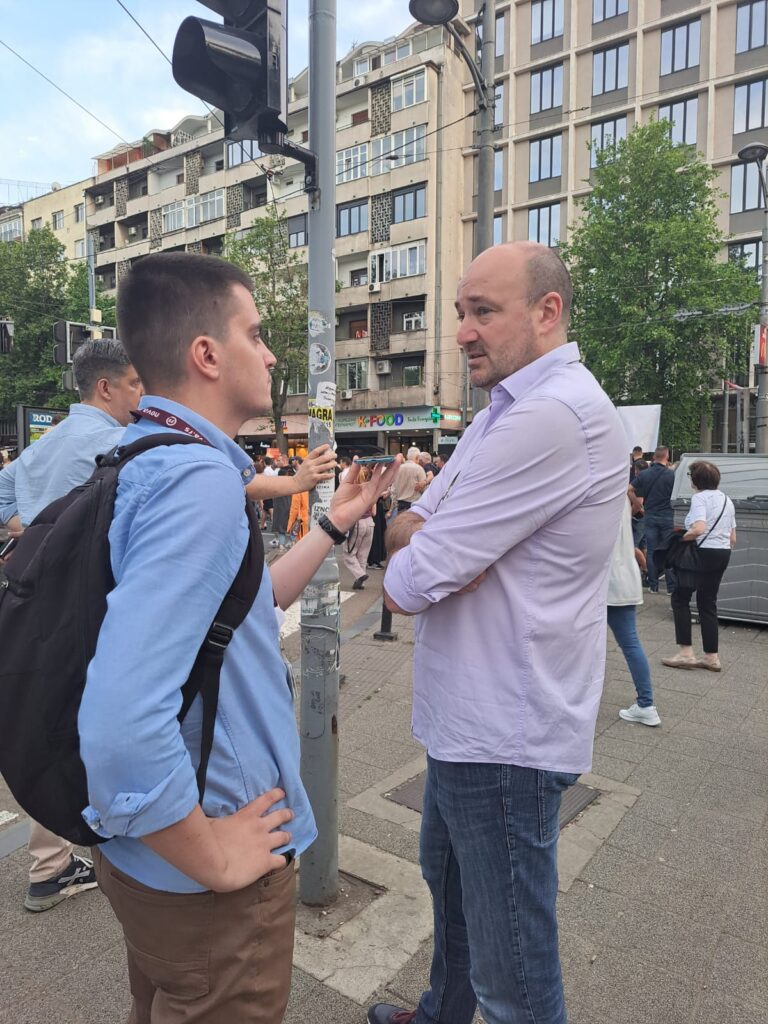 Protet 6 sagovornici, Miroslav Mića Berić