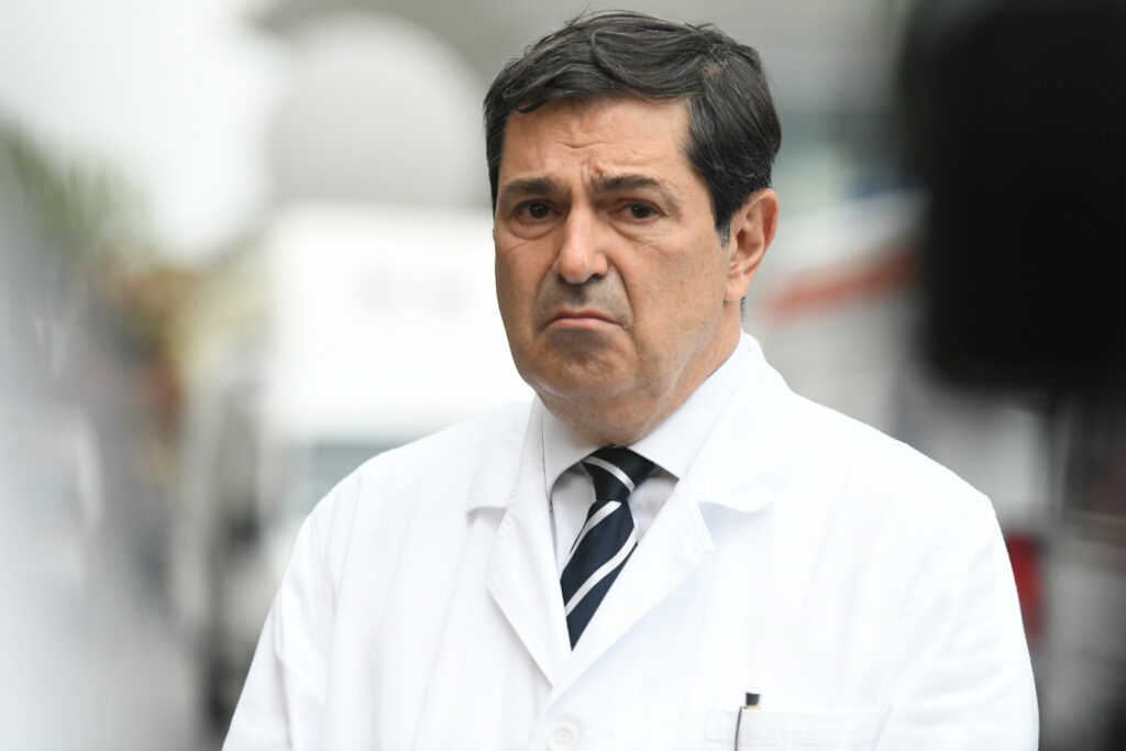 Beograd 03.05.2023.dr Milika Ašanin. Urgentni centar, Klinički centar Srbije, kola hitne pomoći, posle pucnjave u osnovnoj školi Vladislav Ribnikar, zbrinjavanje povrđeneih, povredjenih Foto: Vesna Lalić/Nova.rs