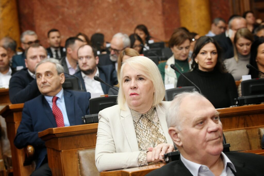 Beograd 09. decembar 2022. Skupstina Srbije sednica zasedanje poslanika rasprava o budzetu Srbije, poslanici, ministri Foto:Vesna Lalić/Nova.r