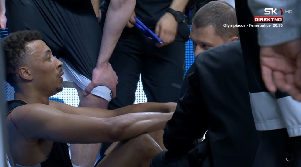 Real Madrid, Partizan, tuča igrača Foto: Printscreen/SK1