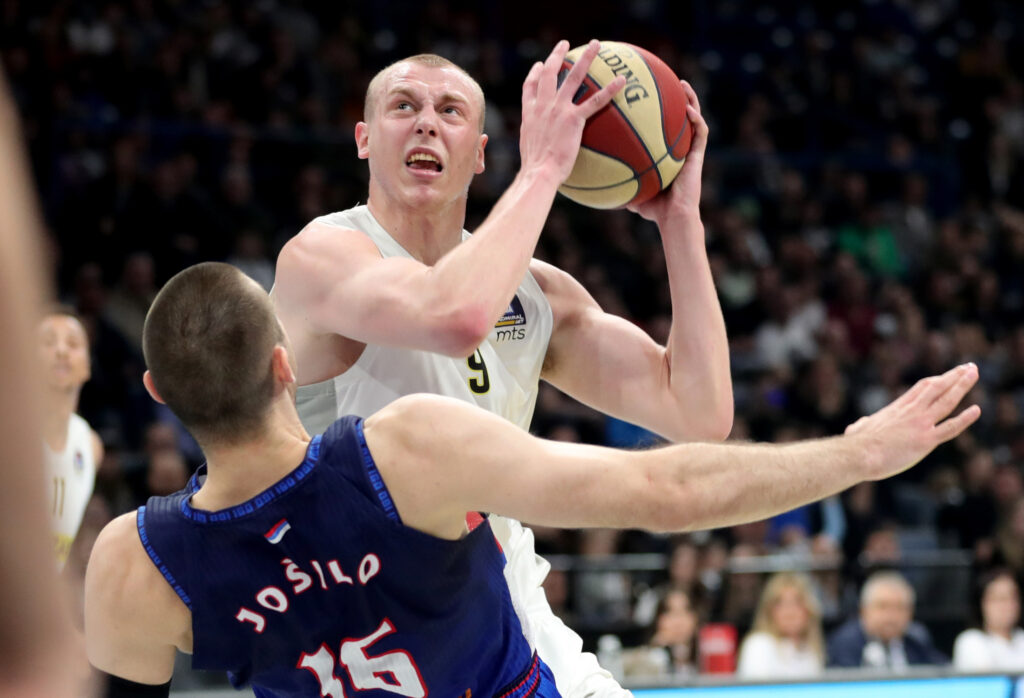 Partizan - Igokea, ABA Liga, 10. April 2023. Beograd, Srbija  (credit: Pedja Milosavljevic/STARSPORT)