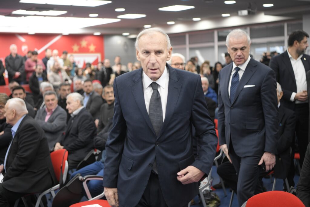 Beograd 18. decembar 2022. Komemoracija Sinisi Mijalovicu na stadionu Rajko Mitic (Marakana) Foto:Dragan Mujan/Nova.rs