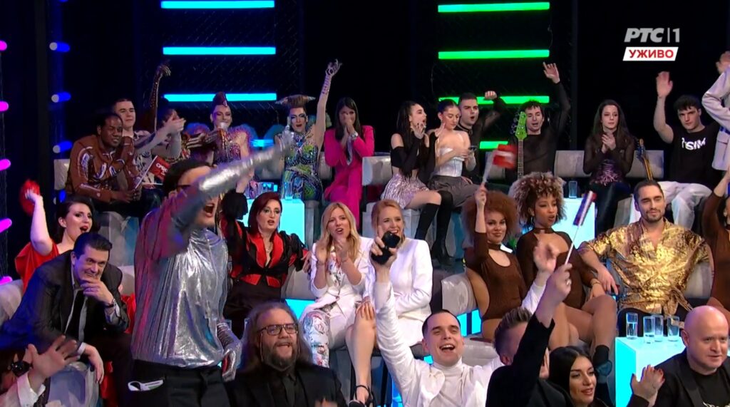 Green room, Grin rum, Pesma za Evroviziju