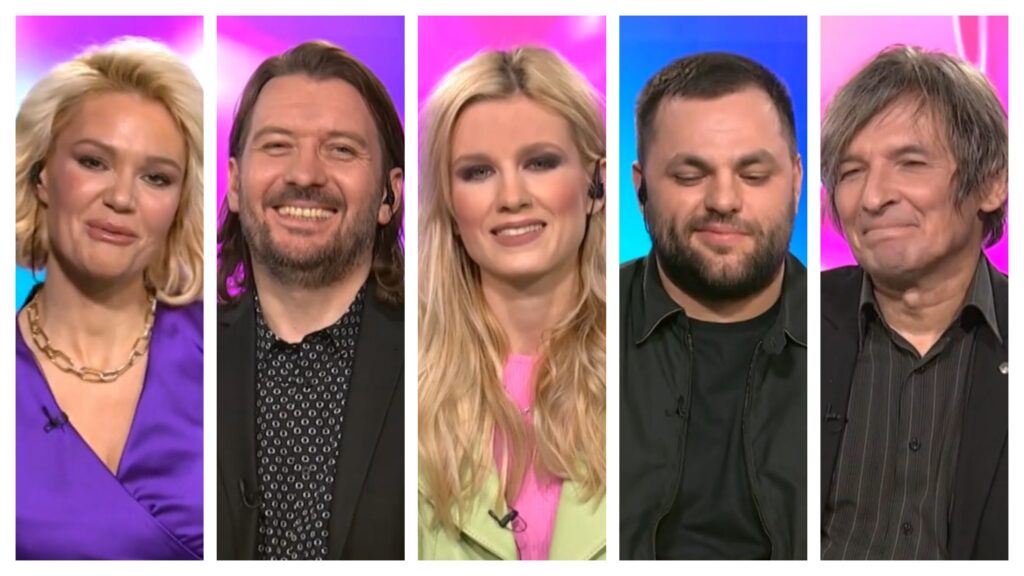 Pesma za evroviziju finalno veče, Finale ŽIRI