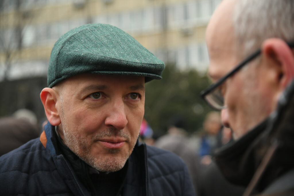 Protest podrške tužiteljkama tužiocima ispred vlade srbije