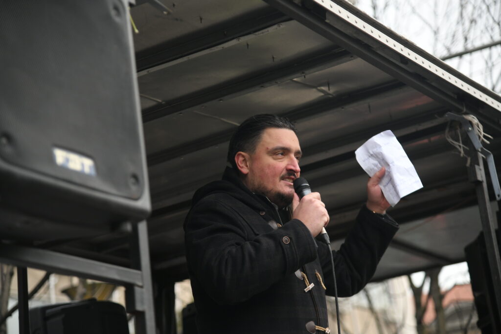 Protest podrške tužiteljkama tužiocima ispred vlade srbije