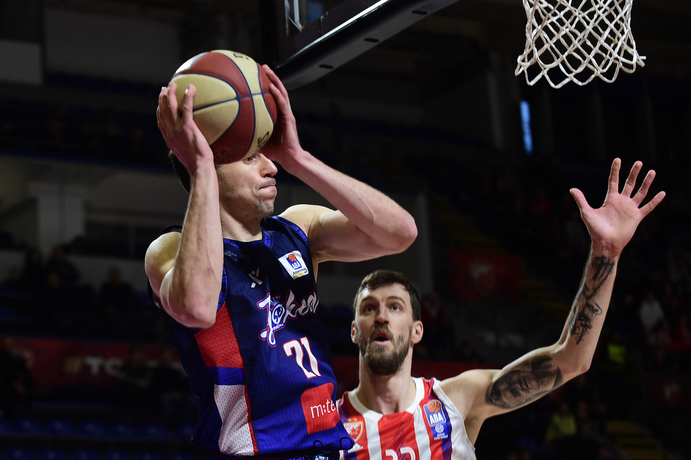 ABA league match between kk Crvena Zvezda and kk Igokea was played at Belgrade, 05.02.2023. at Aleksandar Nikolic hall (Photo by Dusan Milenkovic/Starsport.rs ©)