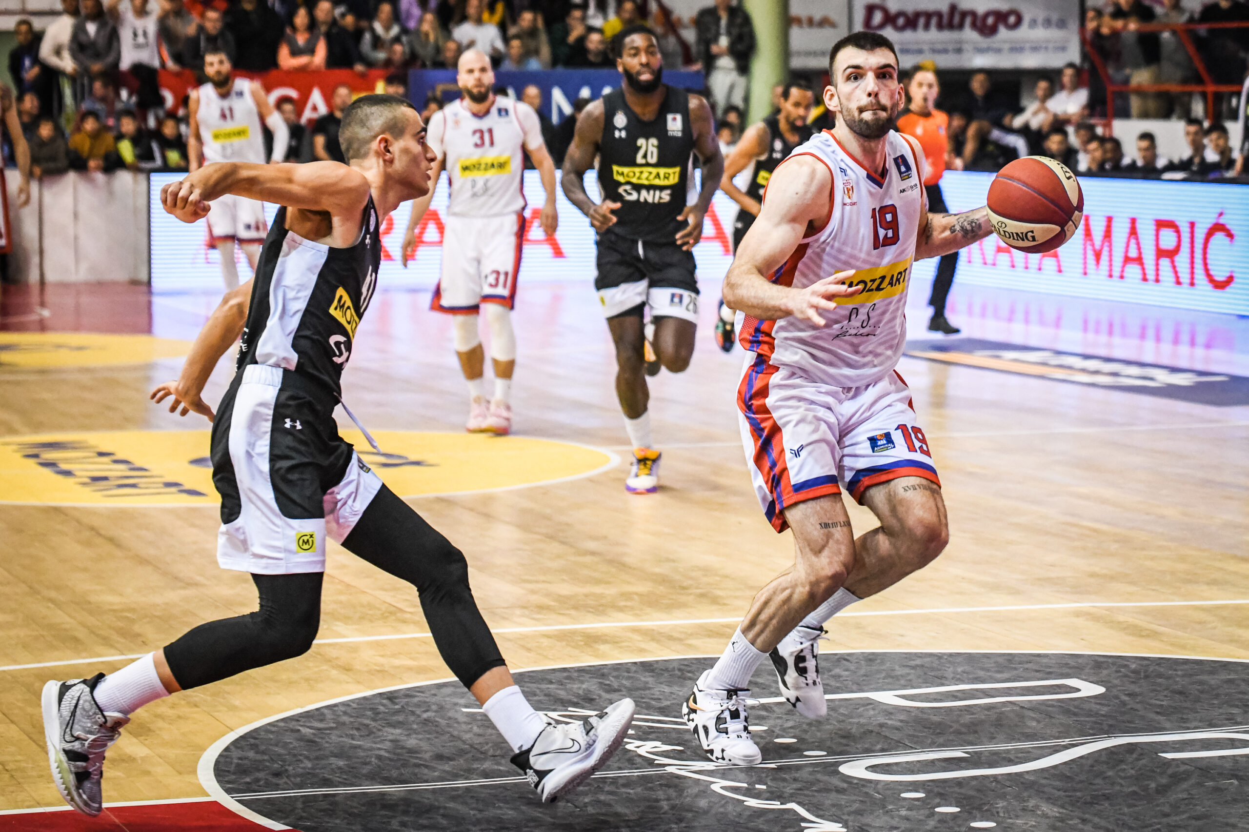 Borča Partizan, košakra, Aba Liga Foto: ABA League j.t.d./Dragana Stjepanović