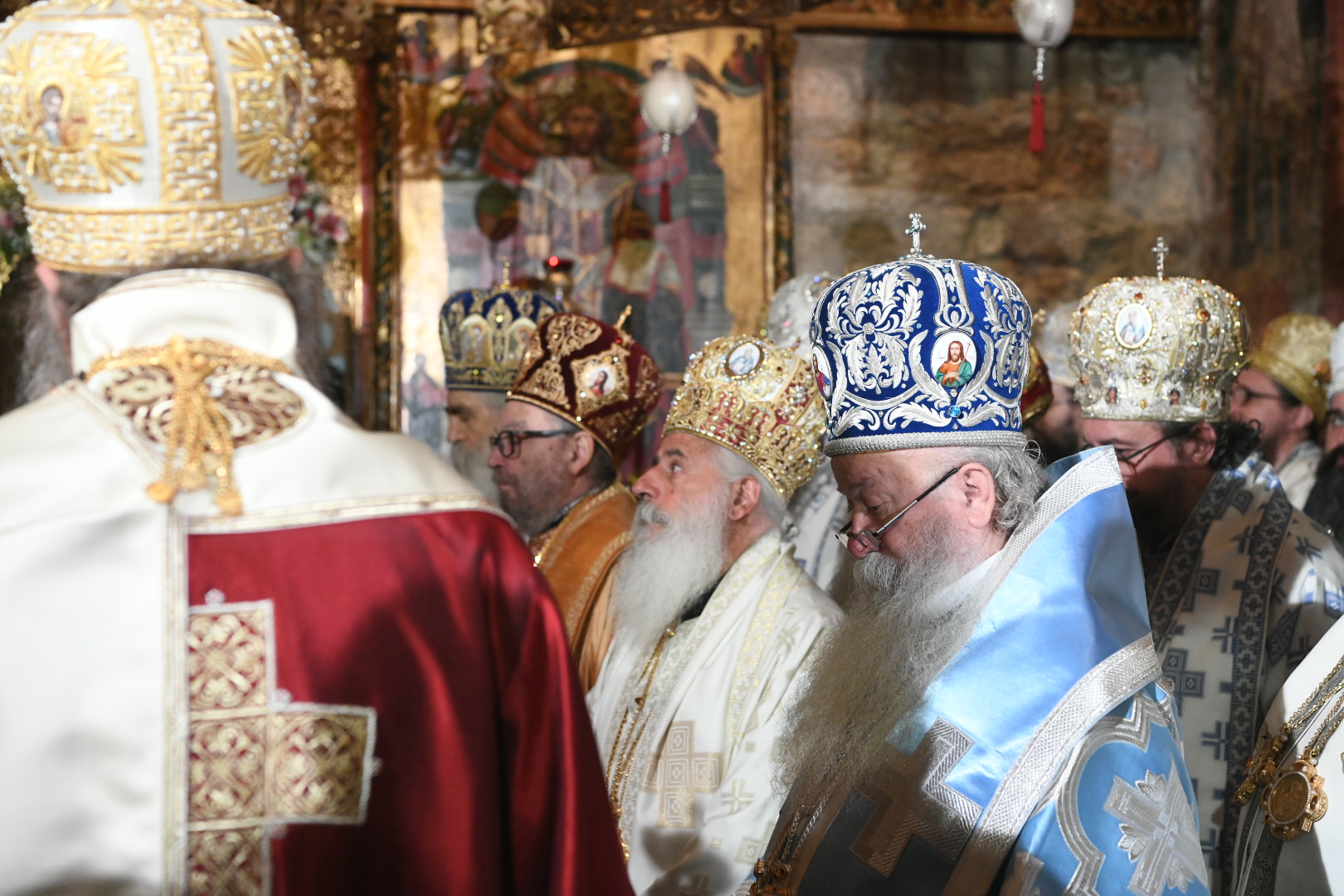 Peć 14.10.2022. Ustoličenje patrijarha Porfirija, Pećka patrijaršija Foto: Vesna Lalić/Nova.rs