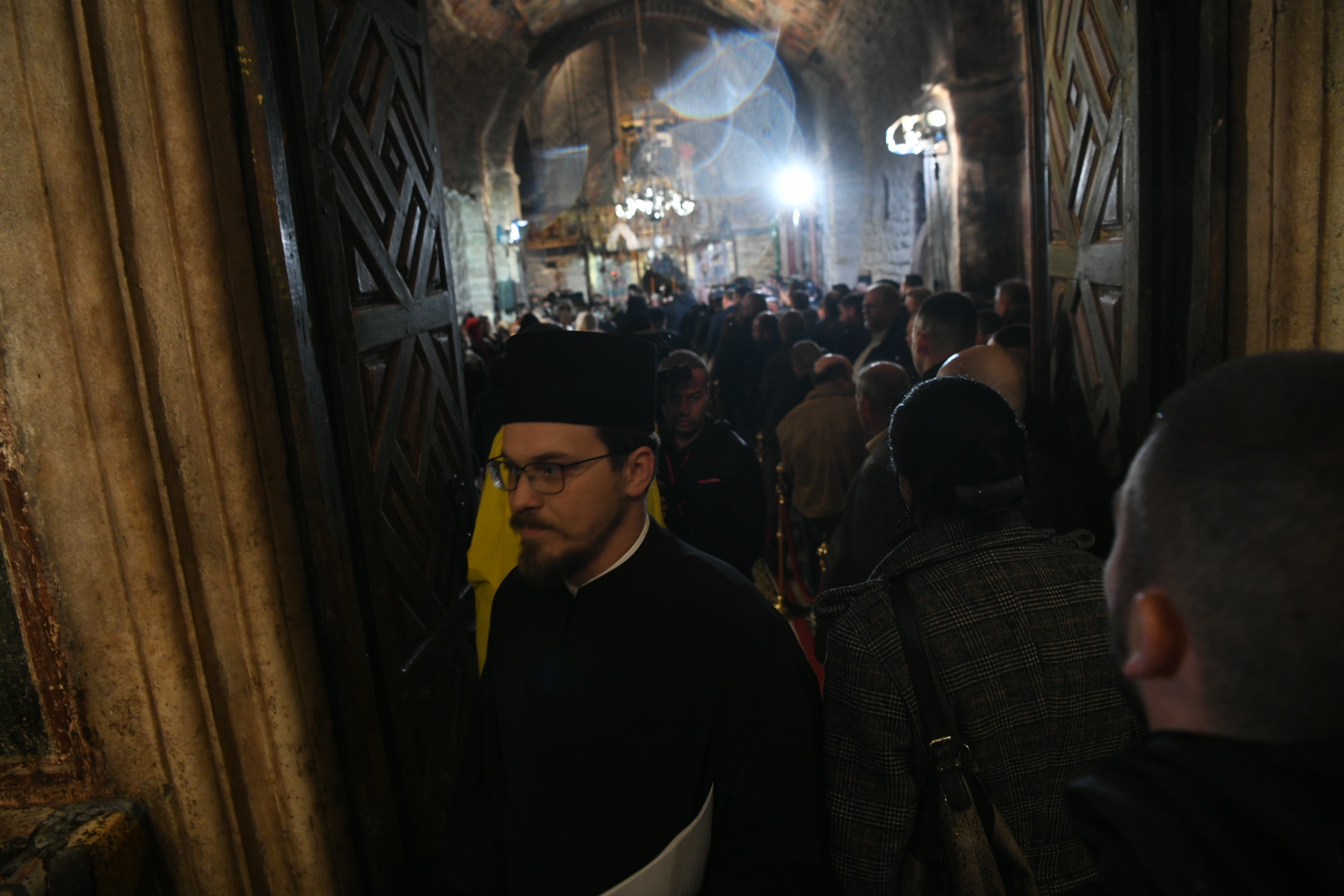 Peć 14.10.2022. Ustoličenje patrijarha Porfirija, Pećka patrijaršija Foto: Vesna Lalić/Nova.rs