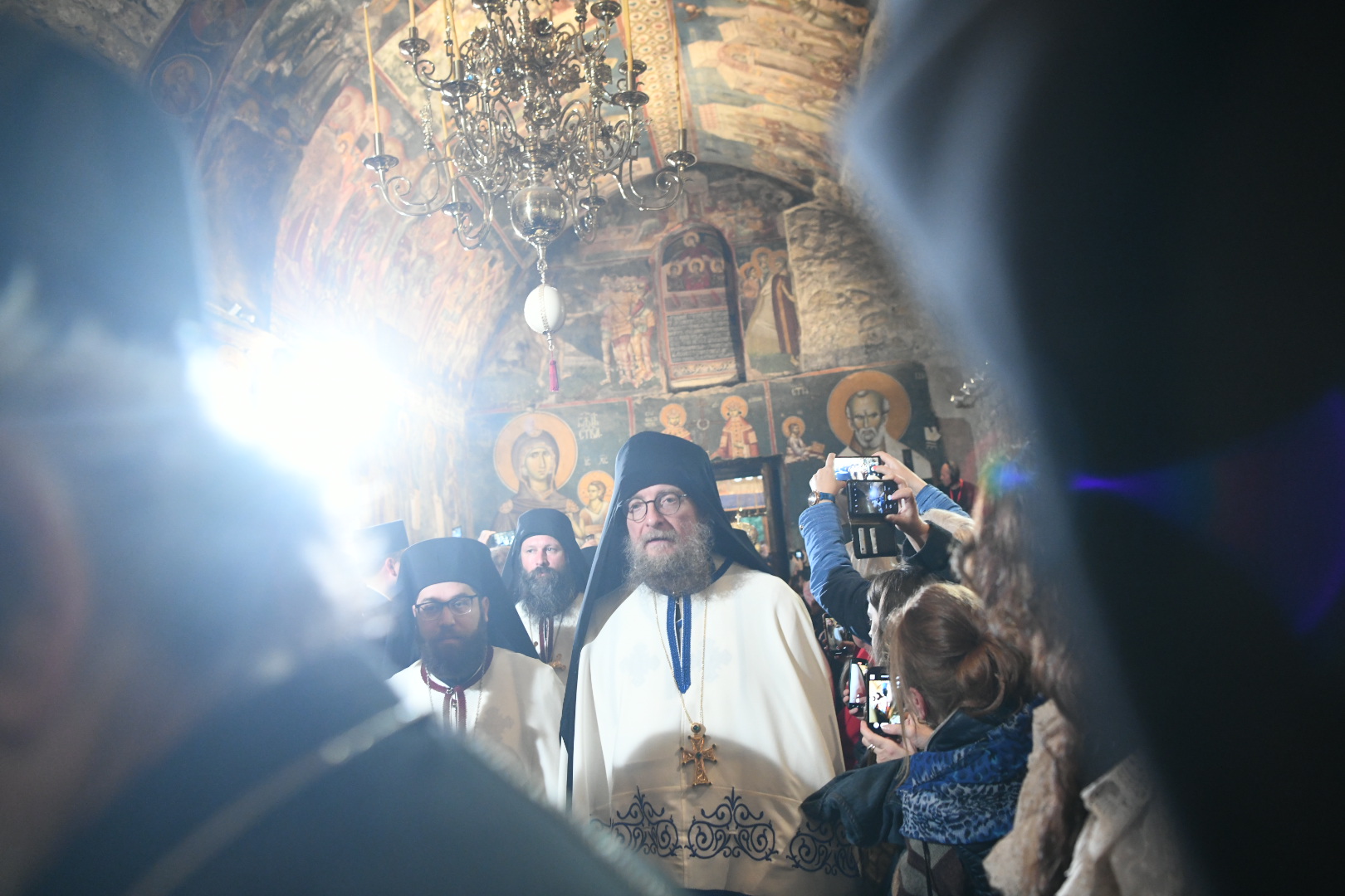 Peć 14.10.2022. Ustoličenje patrijarha Porfirija, Pećka patrijaršija Foto: Vesna Lalić/Nova.rs