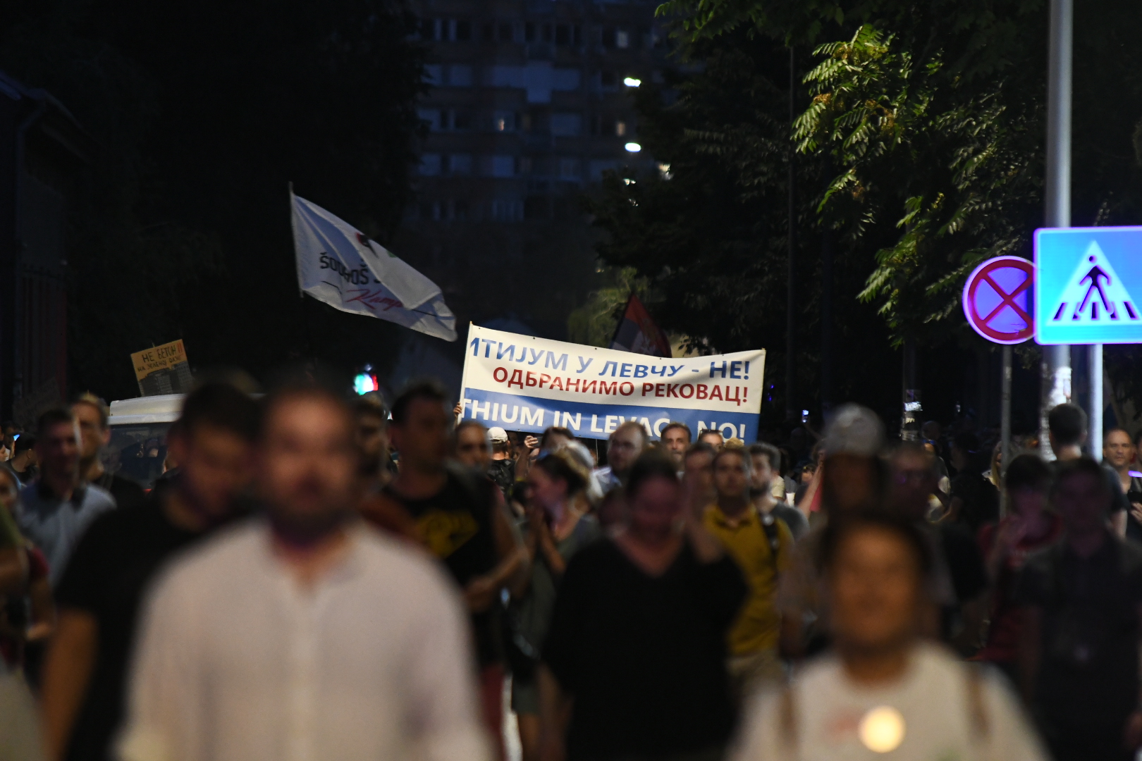 Novi Sad  28. jul 2022. Protest Buna protiv mafije u Novom Sadu Foto:Nenad Mihajlović/Nova.rs