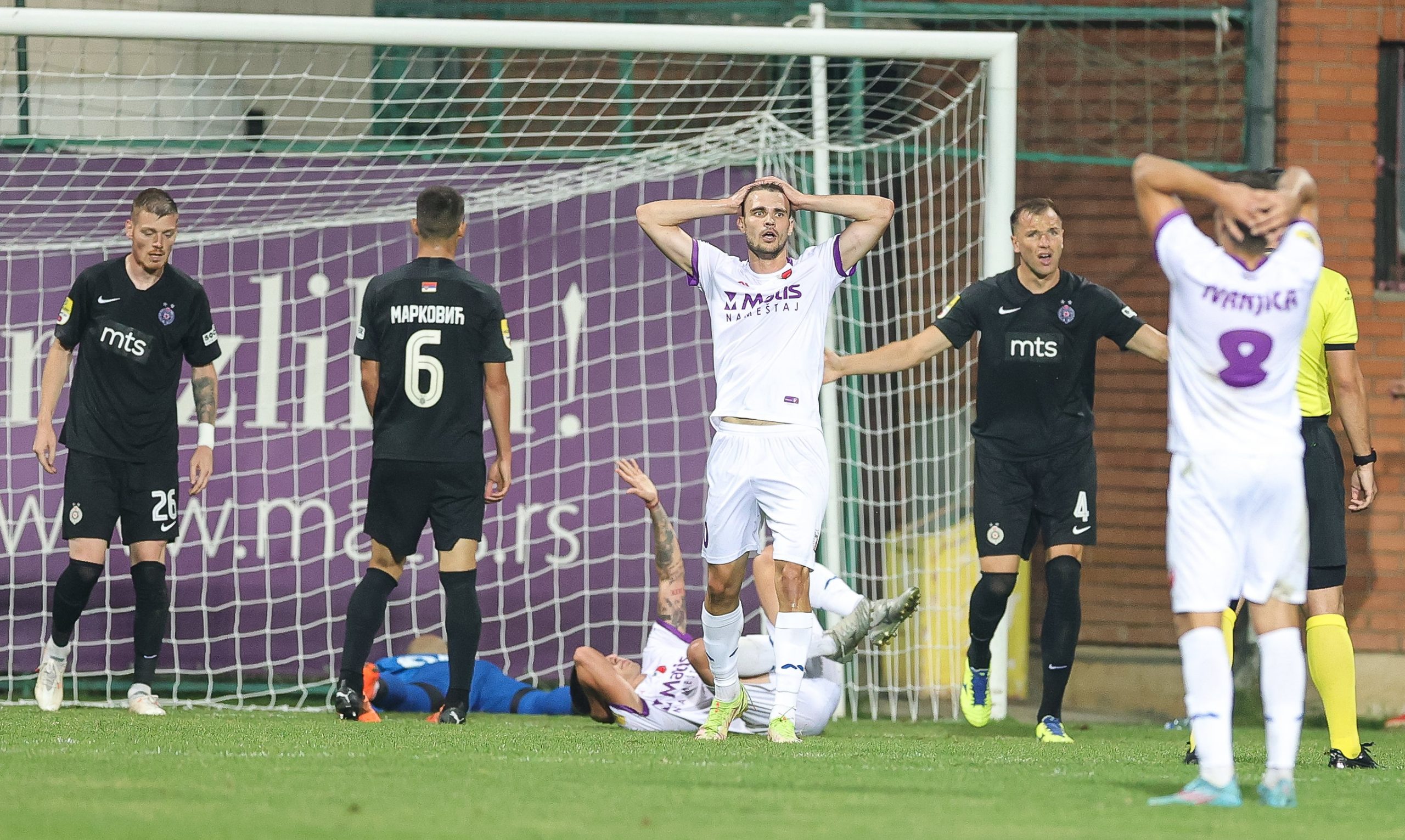Mihajlo Petkovic (C) scores the goal
Fudbal-Javor Partizan-Super League Season 2022/2023
Ivanjica, 09.07.2022.
foto: Srdjan Stevanovic/Starsport.rs ©