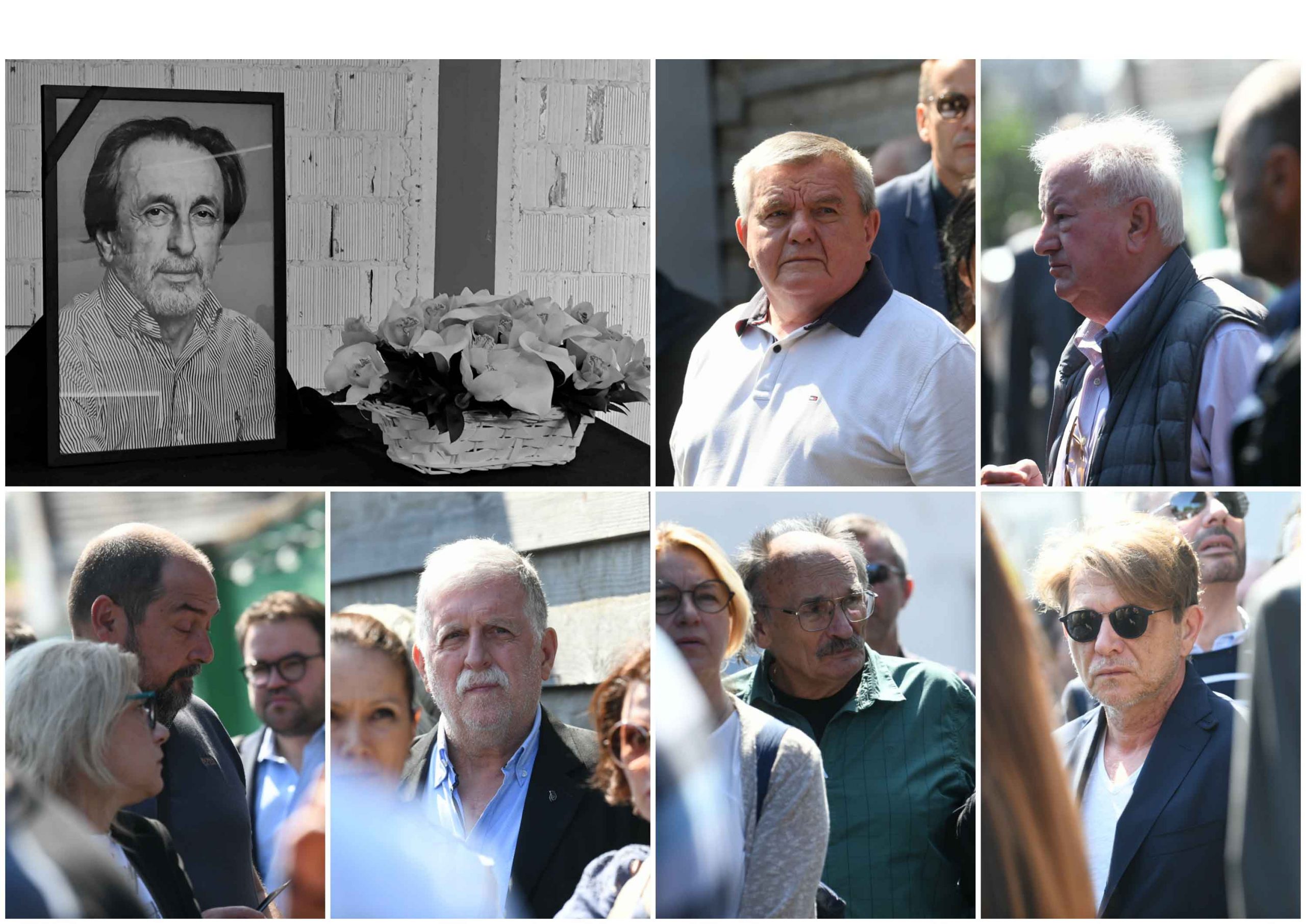 Beograd 11.05.2022. Komemoracija Veselinu Simonoviću na Dorćol Placu, kombo Foto: Zoran Lončarević, Vesna Lalić/Nova.rs