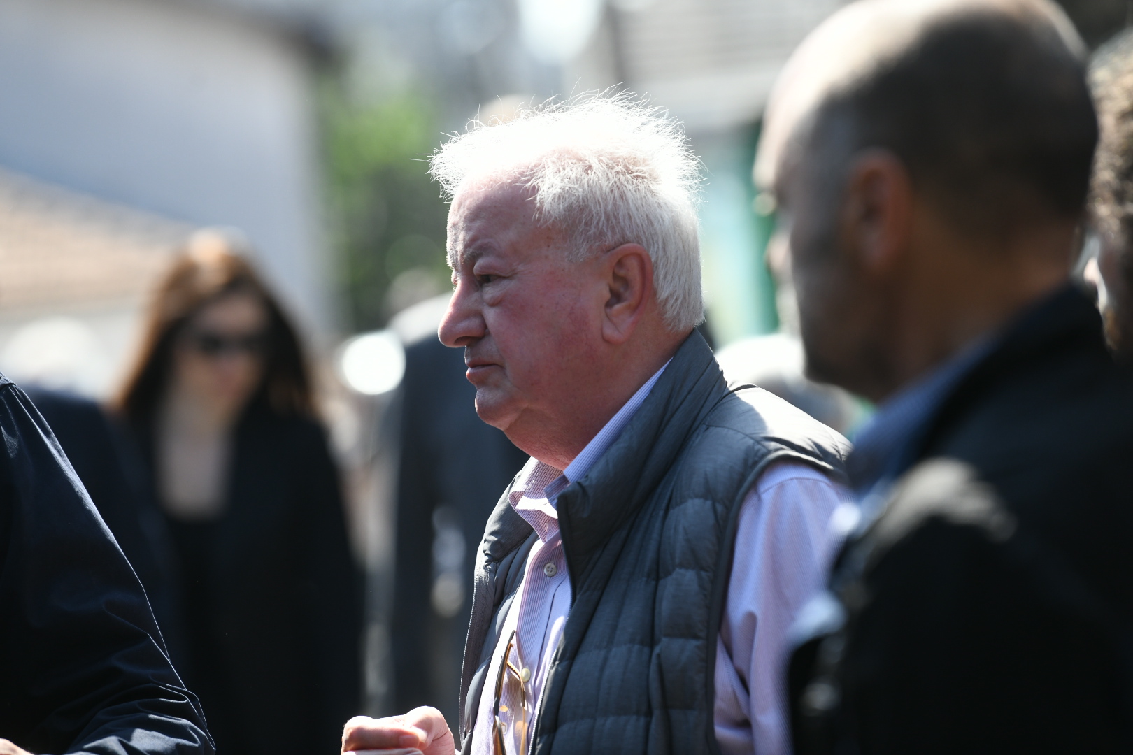 Beograd 11.05.2022. Miodrag Zec Komemoracija Veselinu Simonoviću na Dorćol Placu Foto: Vesna Lalić/Nova.rs