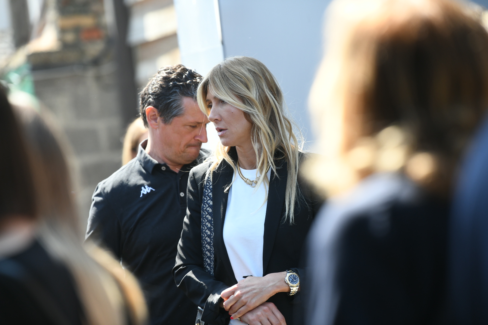 Beograd 11.05.2022. Katarina Bajec. Komemoracija Veselinu Simonoviću na Dorćol Placu Foto: Vesna Lalić/Nova.rs