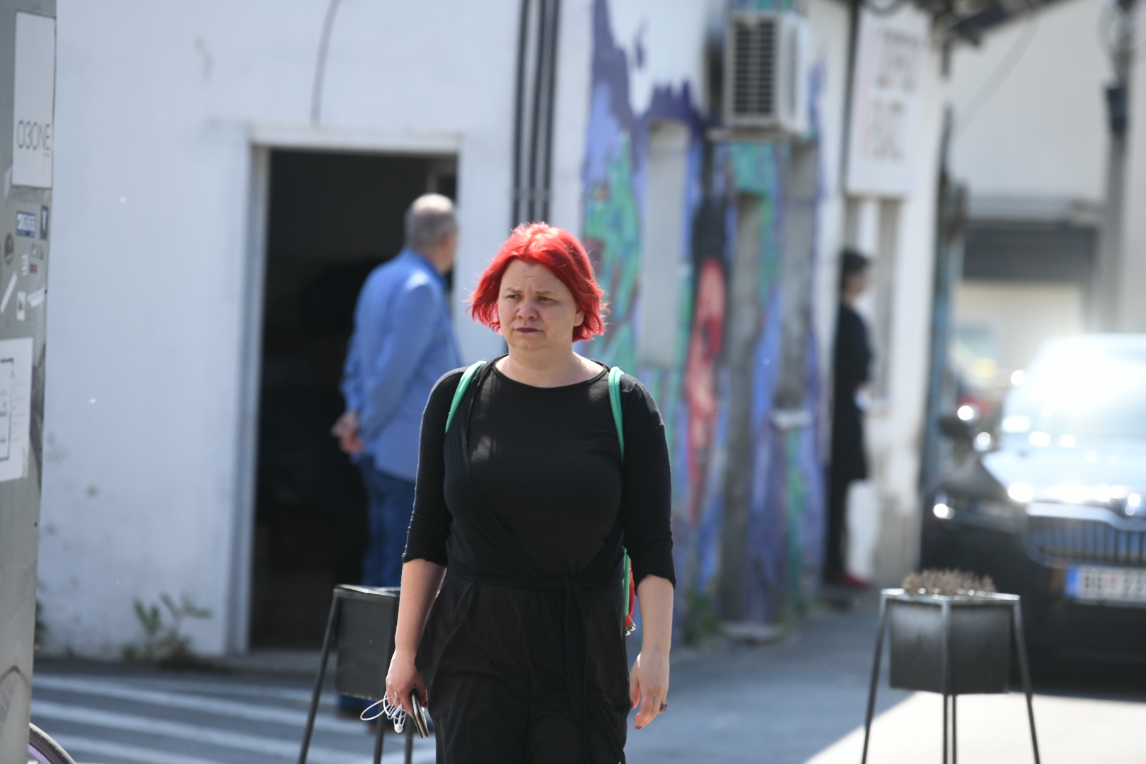 Beograd 11.05.2022. Komemoracija Veselinu Simonoviću na Dorćol Placu Foto: Vesna Lalić/Nova.rs