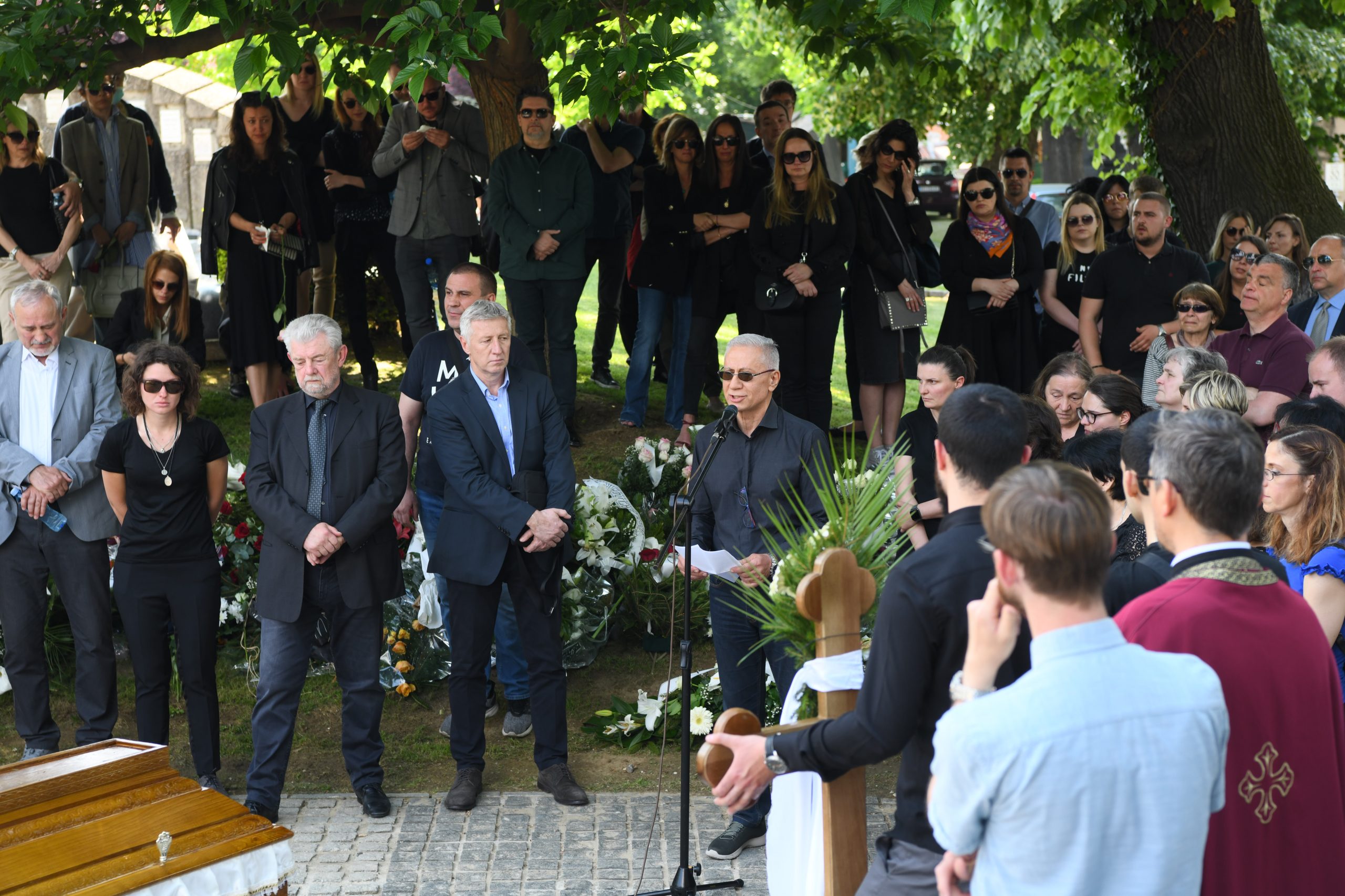 Beograd 11.05.2022. Sahrana Veselina Simonovica u Aleji zaslužnih građana, gradjana Foto: Goran Srdanov/Nova.rs