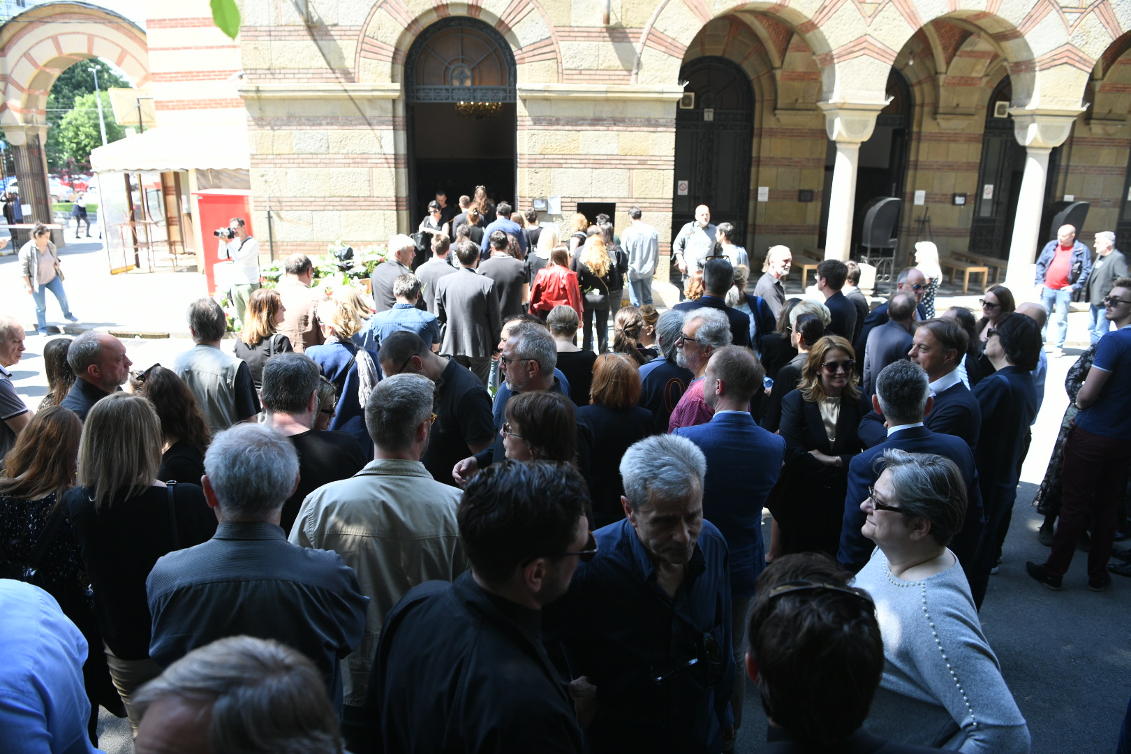 Beograd 11.05.2022. Sahrana Veselina Simonovica u Aleji zaslužnih građana, gradjana Foto: Vesna Lalić/Nova.rs