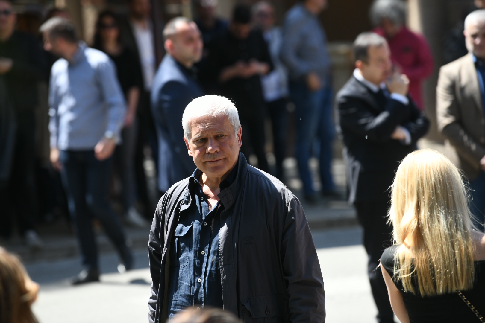 Beograd 11.05.2022. Sahrana Veselina Simonovica u Aleji zaslužnih građana, gradjana Foto: Vesna Lalić/Nova.rs