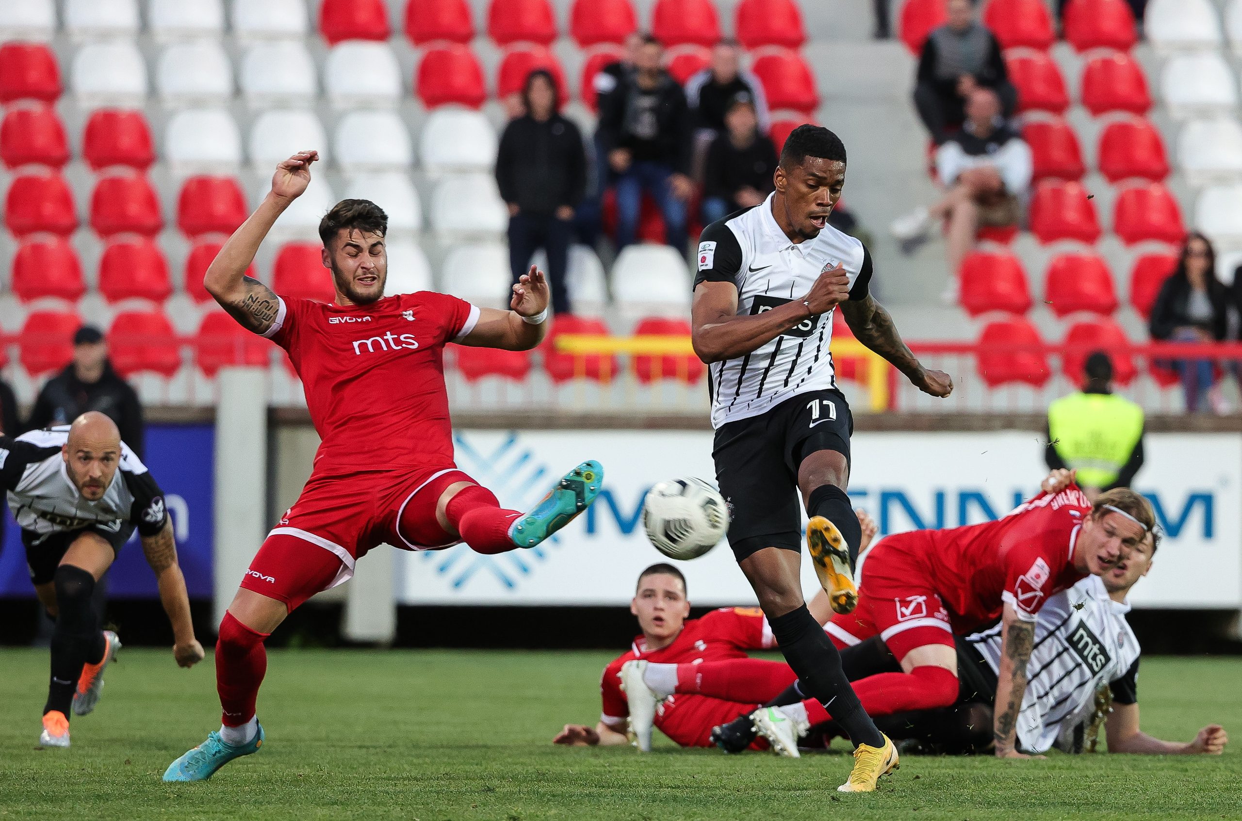 Fudbal-Super League Season 2021/2022
Napredak v Partizan
Krusevac, 01.05.2022.
foto: Srdjan Stevanovic/Starsport.rs ©