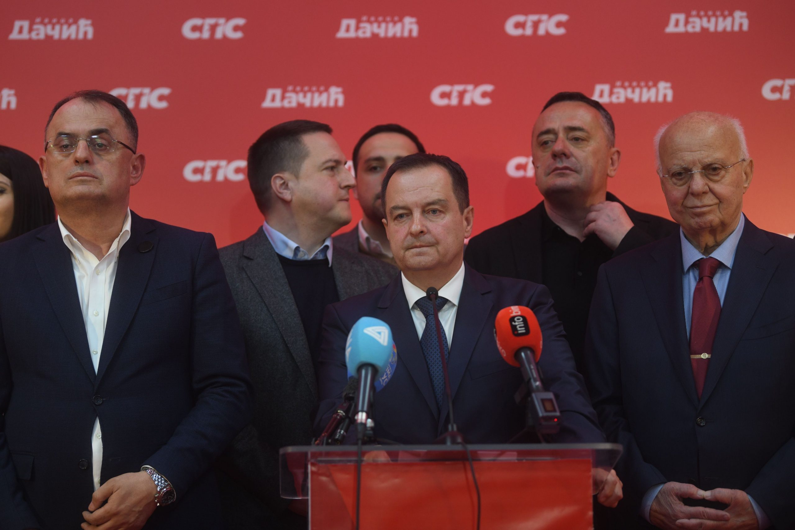 Ivica Dačić  Beograd 03. april 2022. Lokalni beogradski, parlamentarni i predsednicki izbori u Srbiji, izborni stab SPS Foto: Filip Krainčanić/Nova.rs