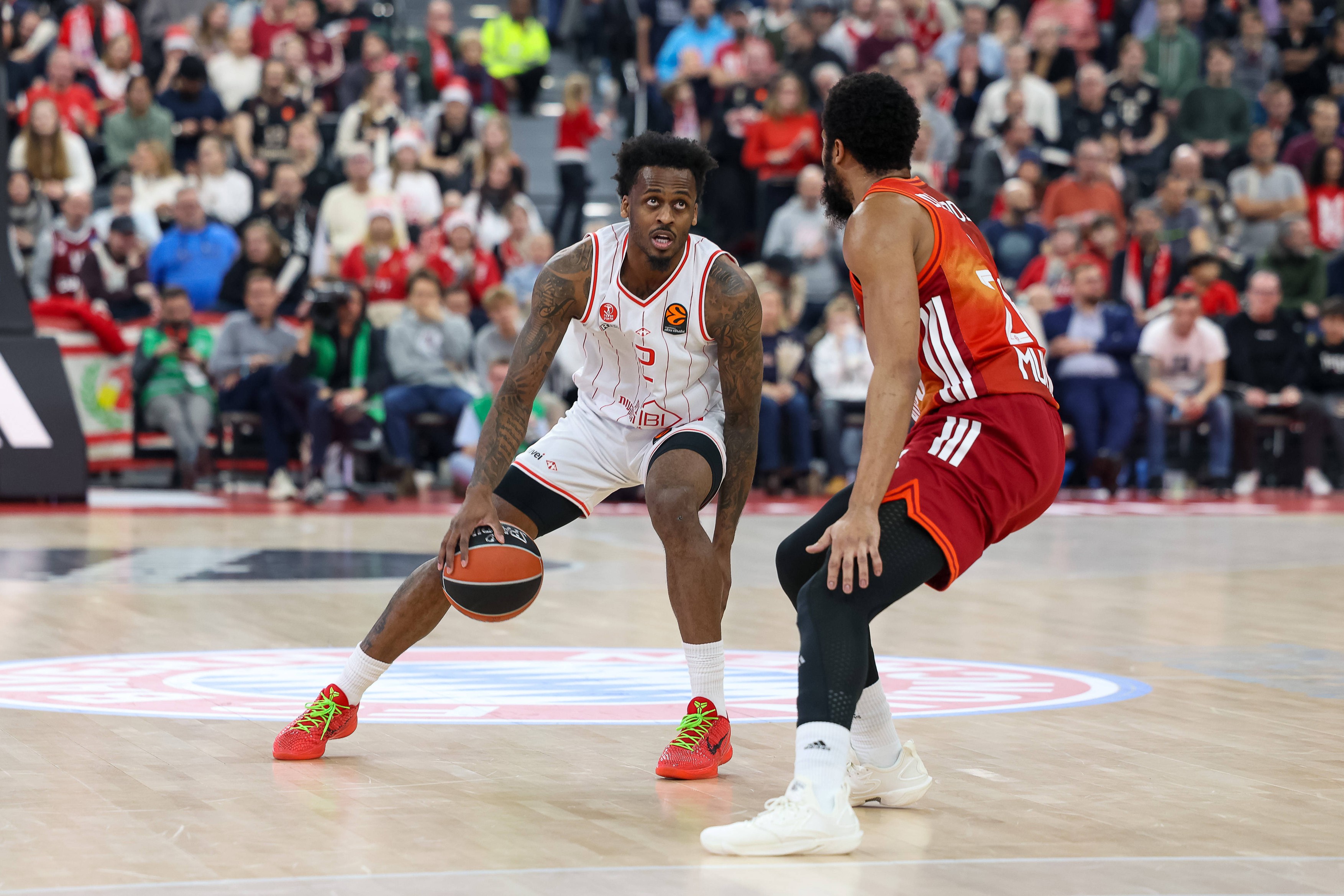 GER, FC Bayern Basketball vs. Hapoel Tel Aviv, Basketball, Euroleague, 18. Spieltag, Saison 2025/2026, 23.12.2025