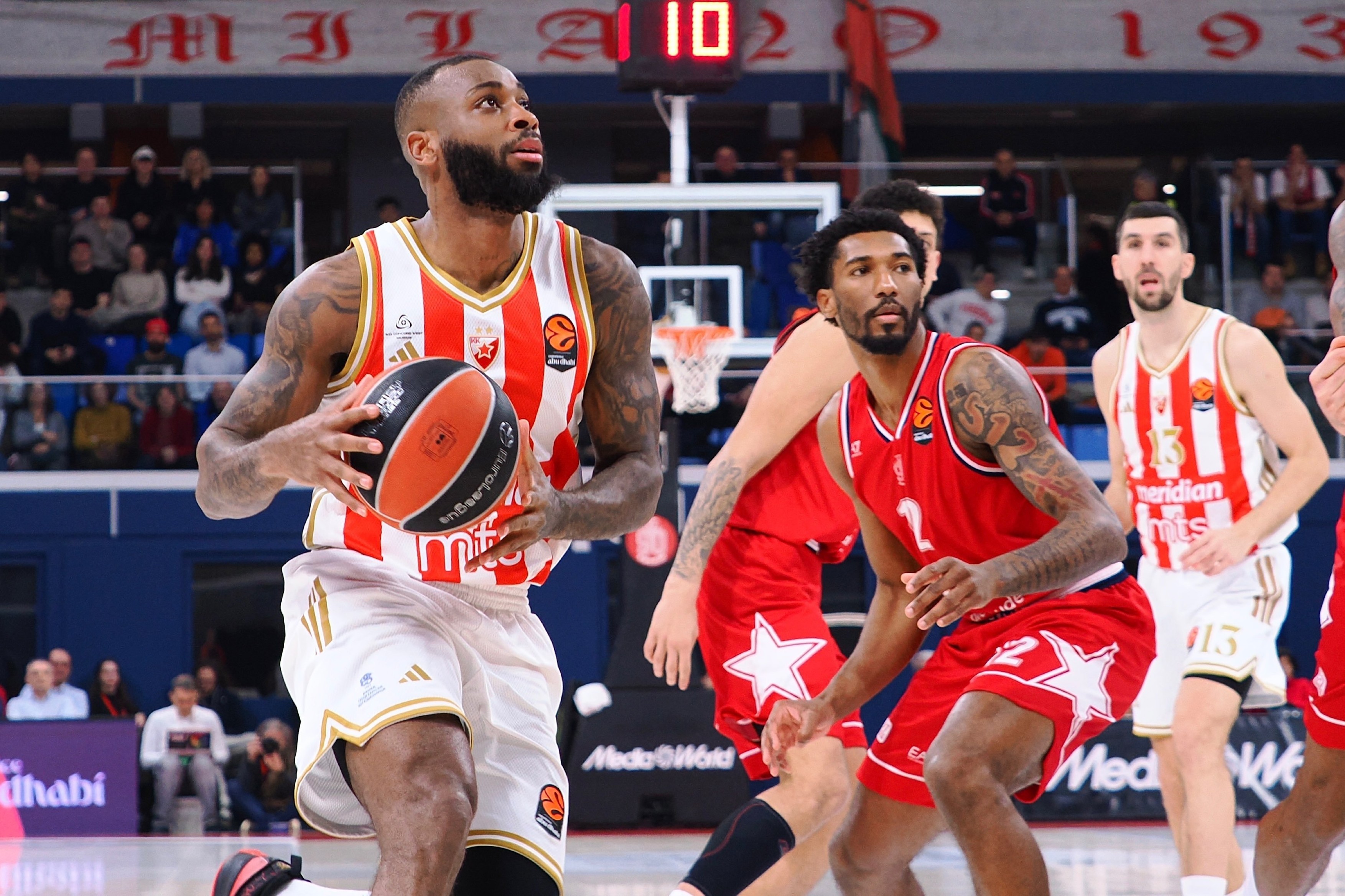 Basket - Euroleague - Ea7 Emporio Armani Milano Vs Crvena Zvezda Meridianbet Belgrade, Assago (MI), Italy - 15 Jan 2026