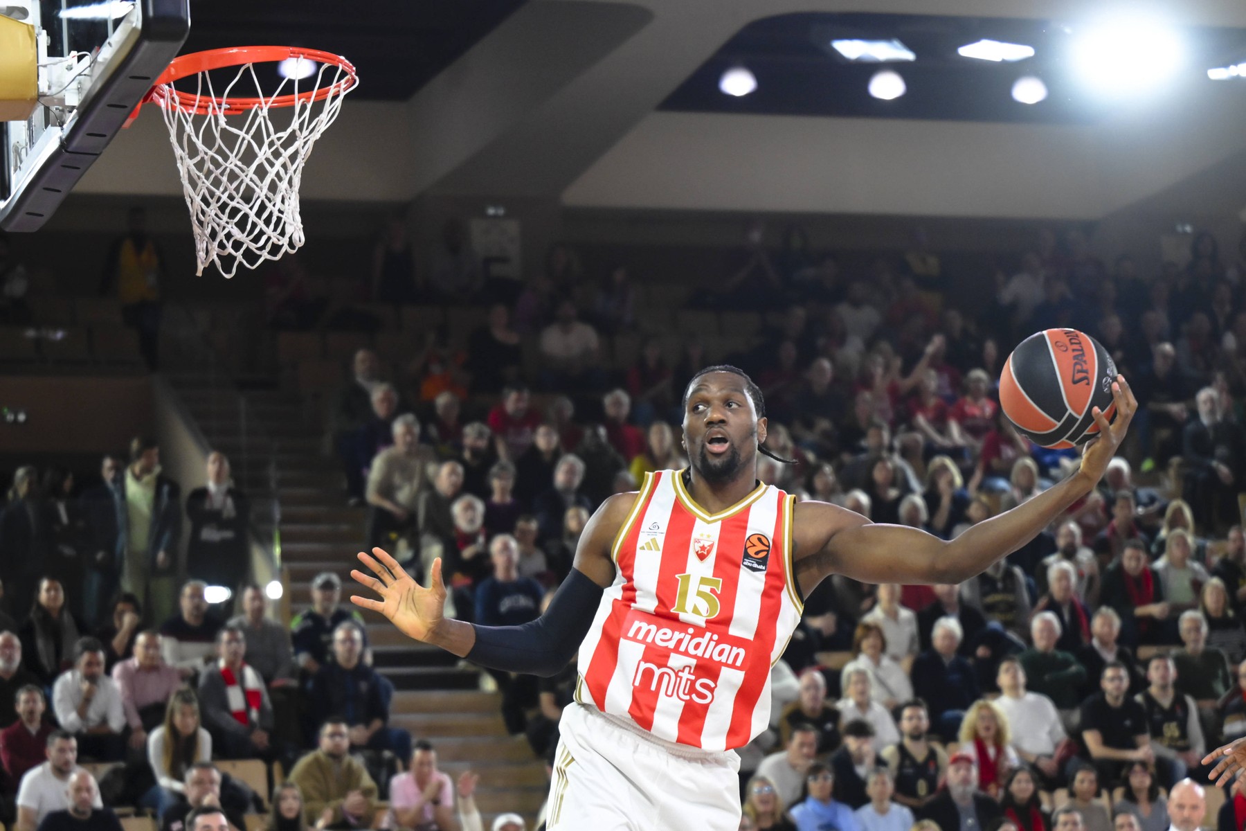 BASKET BALL : As Monaco Vs Crvena Zvezda Meridianbet Belgrade - Euroleague - 01/20/26