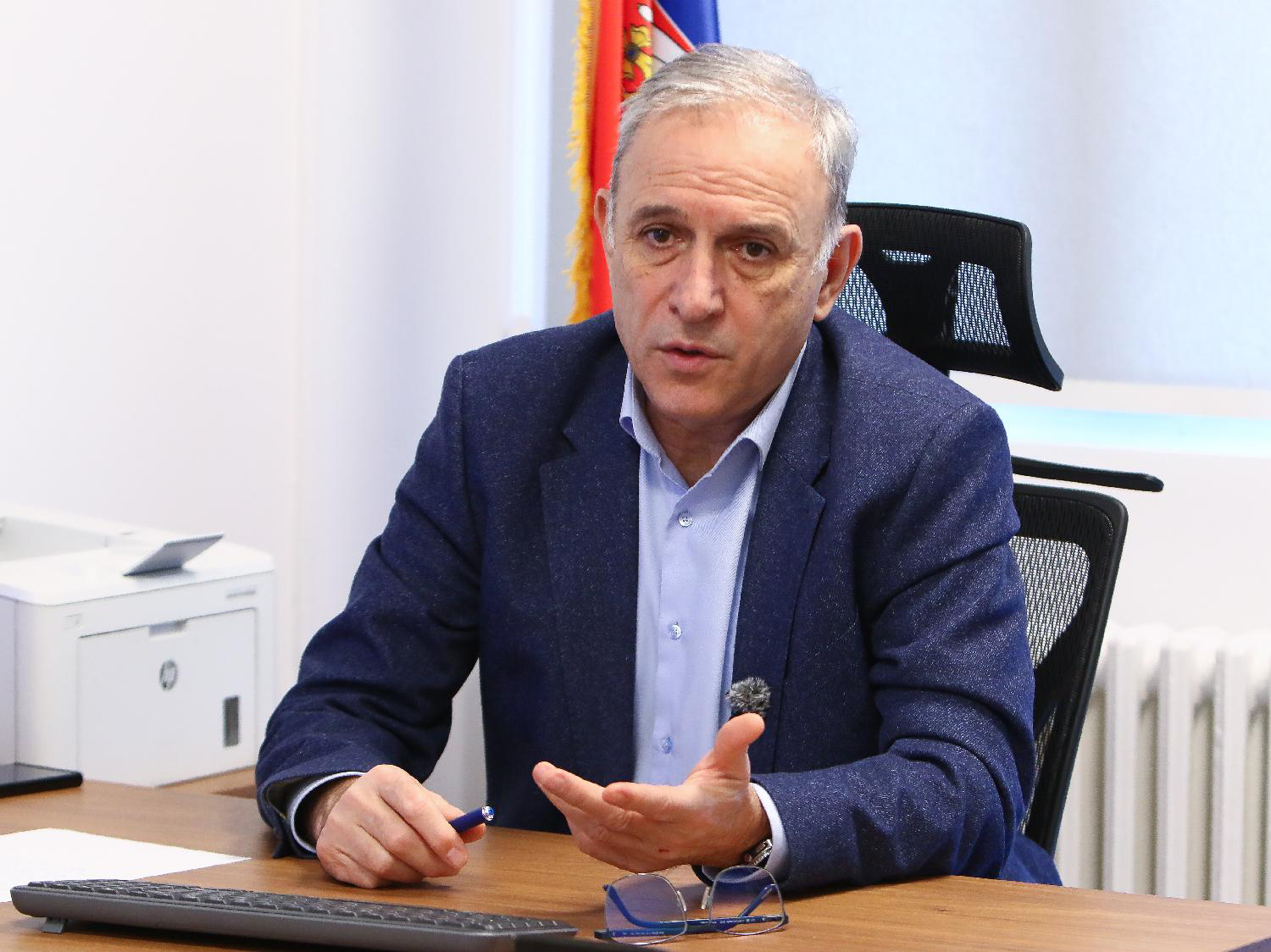 Mesto: Beograd
Datum: Tue Dec 30 11:19:27 CET 2025
Dogadjaj: POLITIKA - izjava  FoNetu predsednika Srbija centra Zdravka Ponoša
Fotoreporter: Milica Vučković
Ličnosti: Zdravko Ponoš
Izvor: FoNet