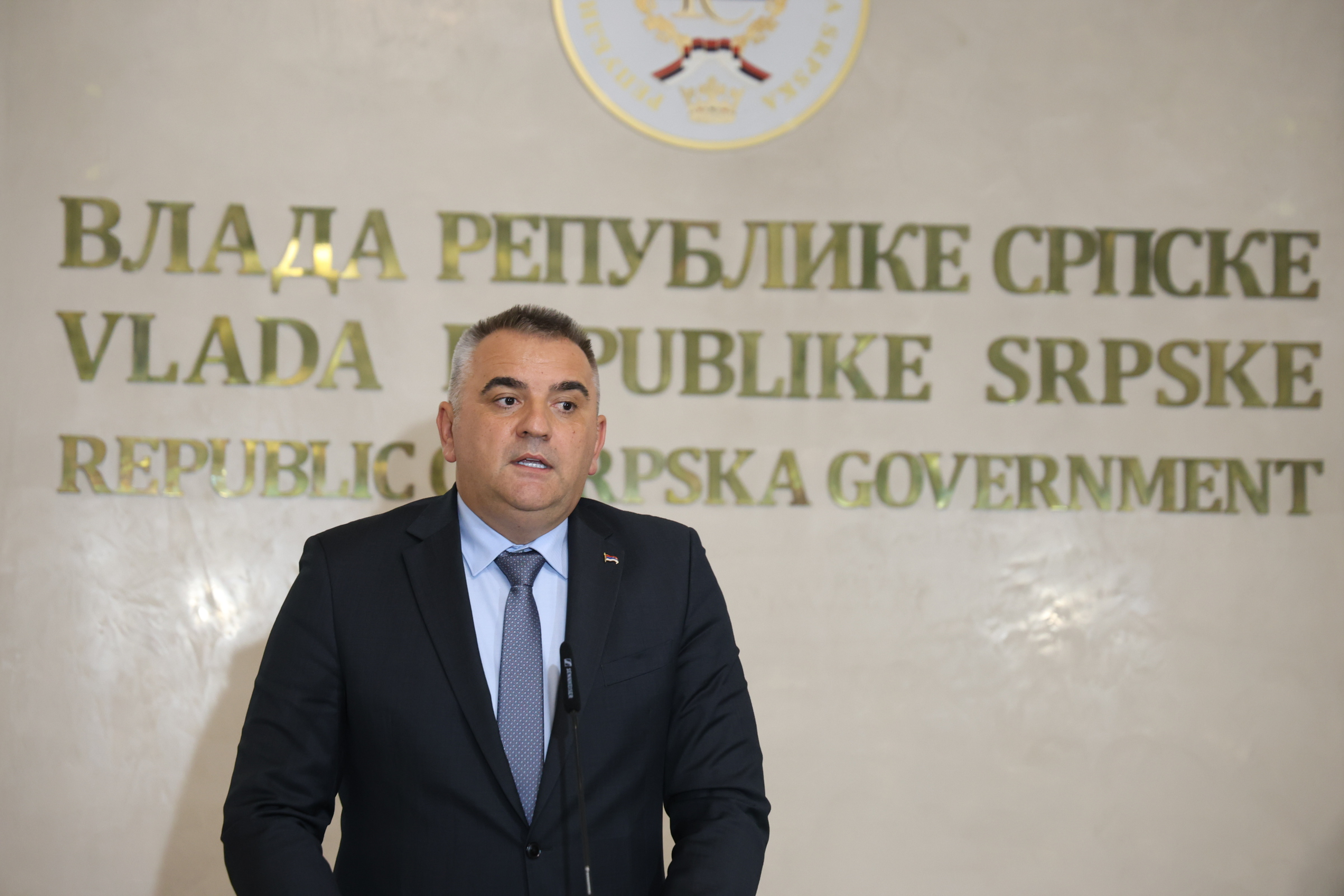 Savo Minic, the Prime Minister-designate of the Republika Srpska, addressed the media and said that he had completed consultations with representatives of the parties that make up the ruling majority in Republika Srpska and that the consultations would be