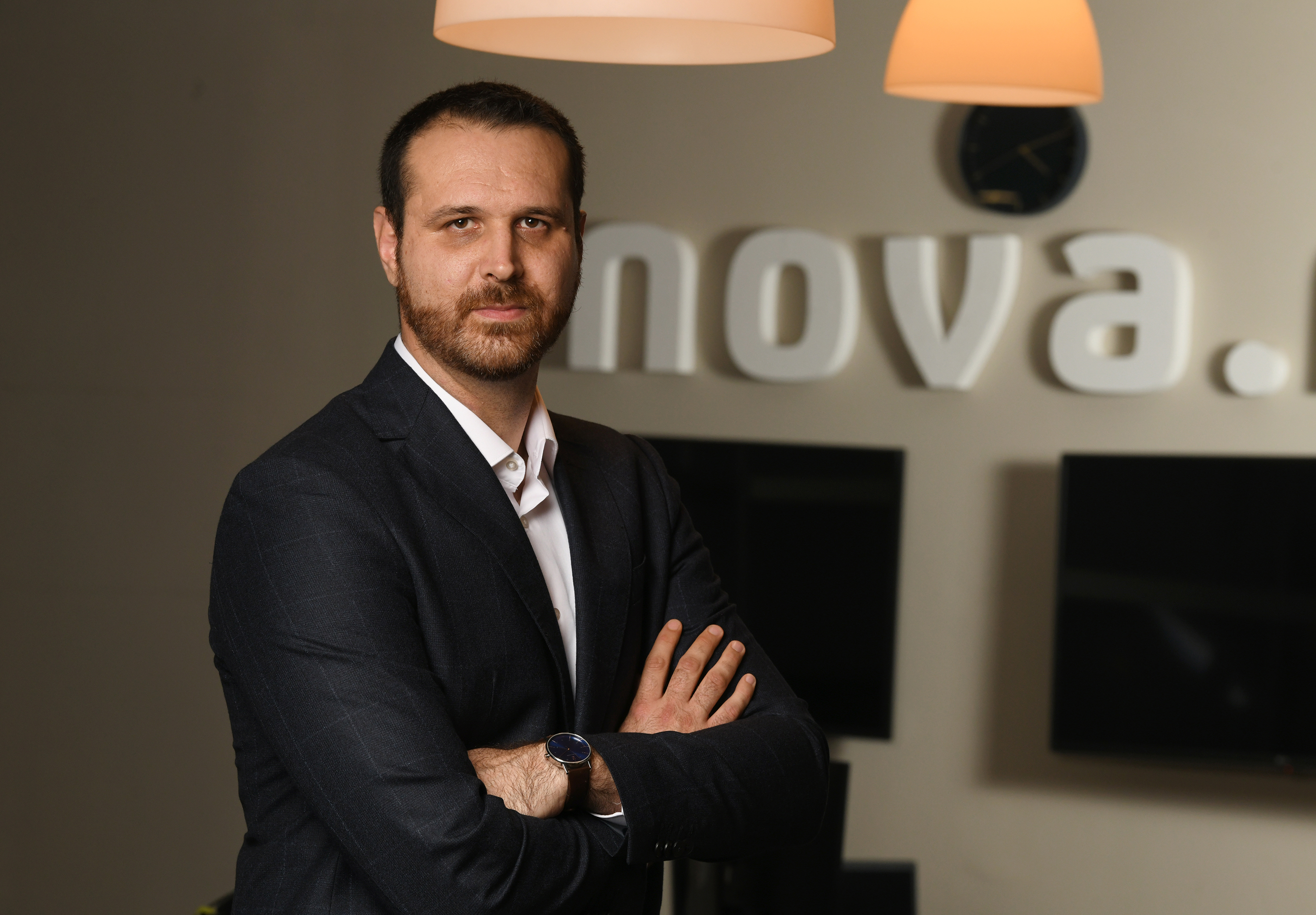 Beograd 14. novembar 2022. Mihailo Jovićević direktor i glavni i odgovorni urednik portala Nova.rs intervju Foto:Vesna Lalić/Nova.rs