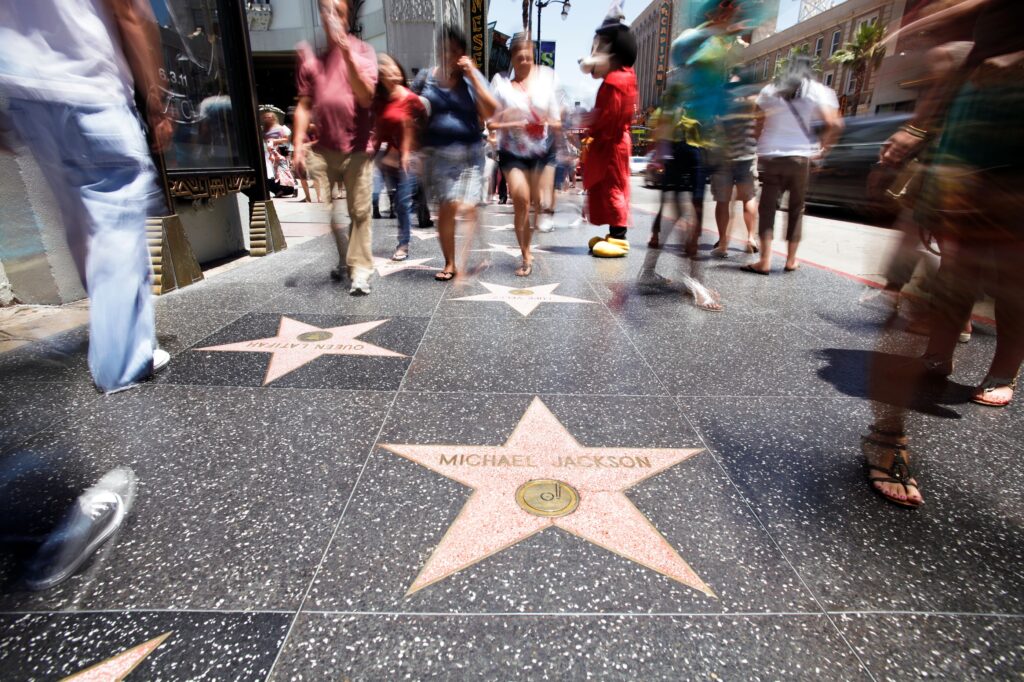 Walk of Fame, Hollywood Boulevard, Los Angeles, California, USA,Image: 124610154, License: Rights-managed, Restrictions: , Model Release: no, Credit line: Gavin Hellier / Alamy / Profimedia