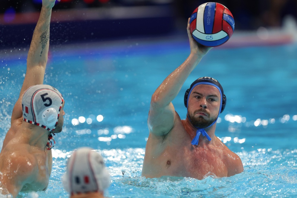 European Water Polo Championship - France vs Serbia
