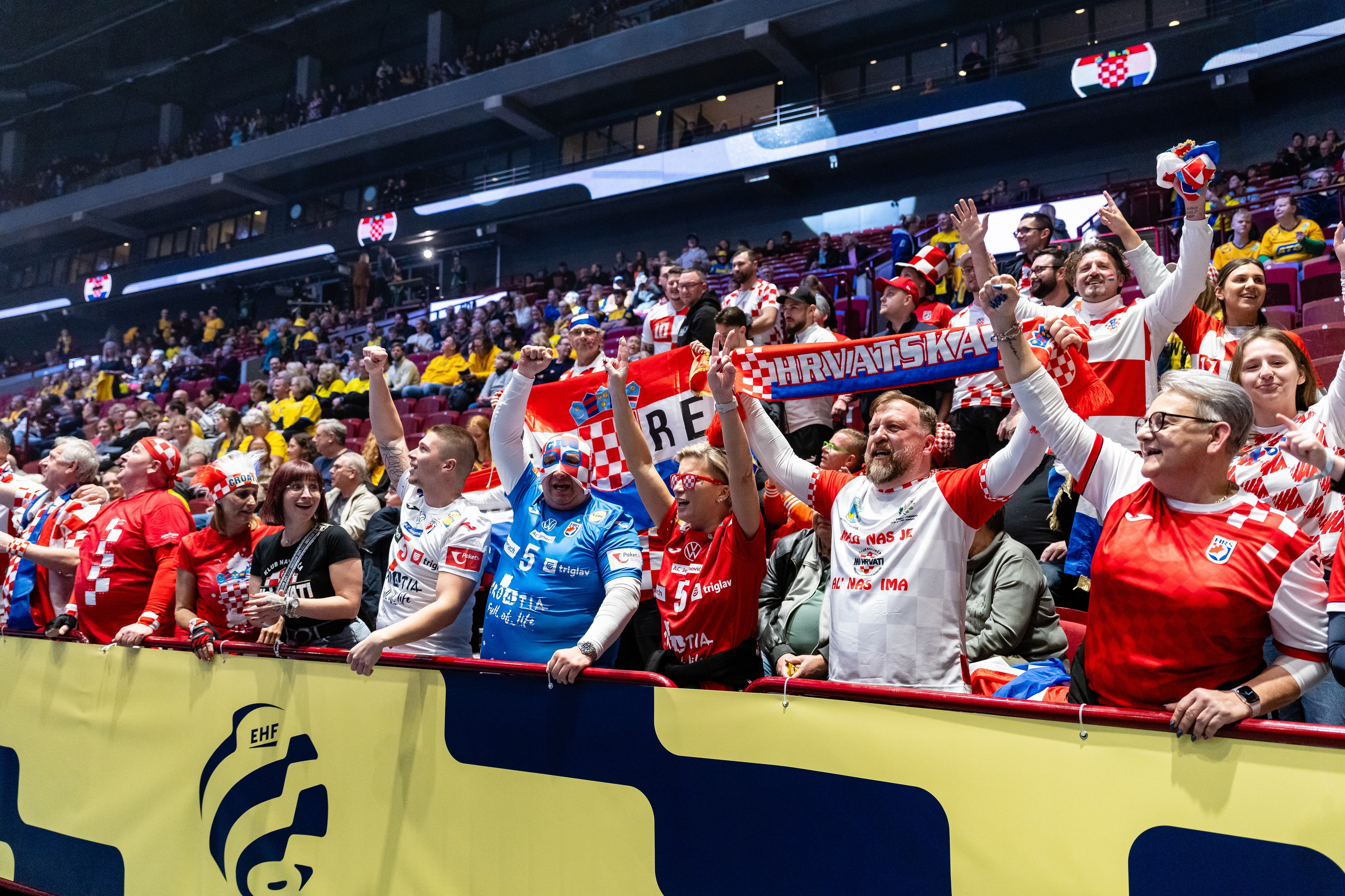 Croatia v Georgia, EHF EURO 2026, Malmo, Sweden