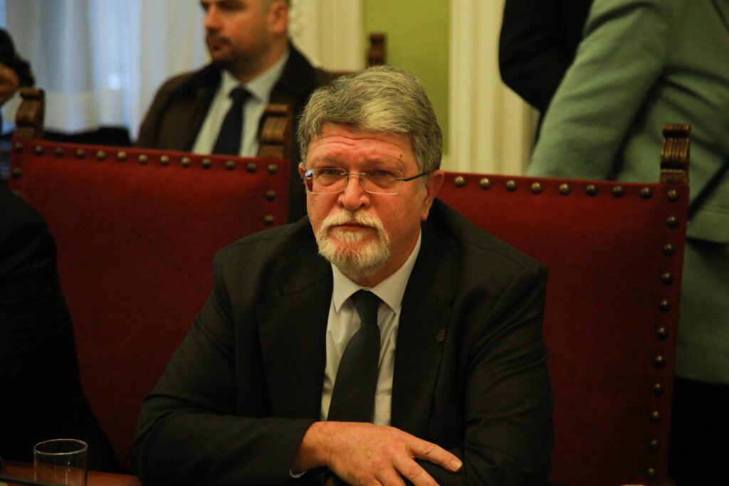 Beograd, 23.01.2026. - Clanova delegacije Evropskog parlamenta sastali su se sa predstavnicima parlamenta i skupstinskog Odbora za evropske integracije, danas u Domu Narodne skupstine. Na fotografiji Tonino Picula. (BETAPHOTO/MILOS MISKOV)