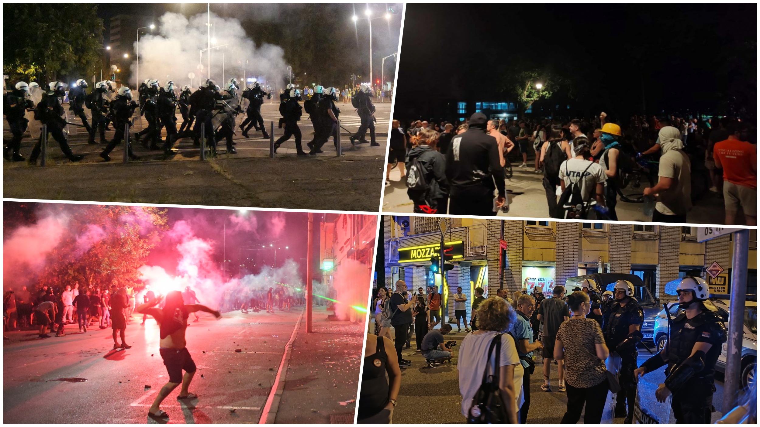 Beograd, Novi Sad, Valjevo, Ruma, protest Srbija se umiriti ne može, kombo Foto: FoNet/Milica Vučković/021.rs/Amir Hamzagić/Nova.rs/Đani Bardoti