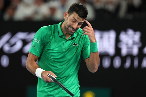 Novak Đoković na Australijan open 2026