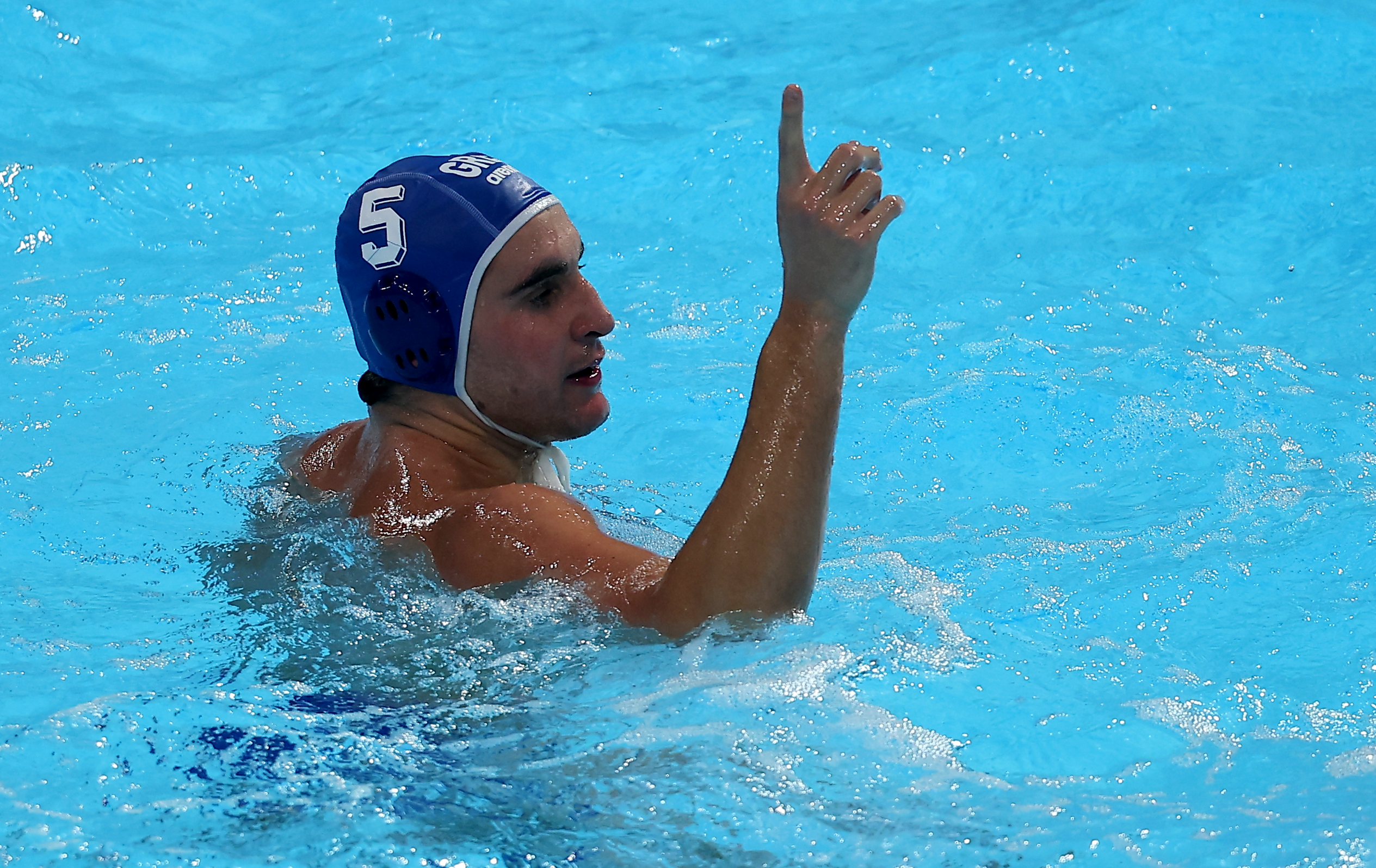 Belgrade, Serbia. 25th Jan, 2026. during the bronze medal match between Italy and Greece at the Men's European Water Polo Championships in Belgrade, Serbia, Jan. 25, 2026.
(photo by Pedja Milosavljevic/STARSPORT ©)