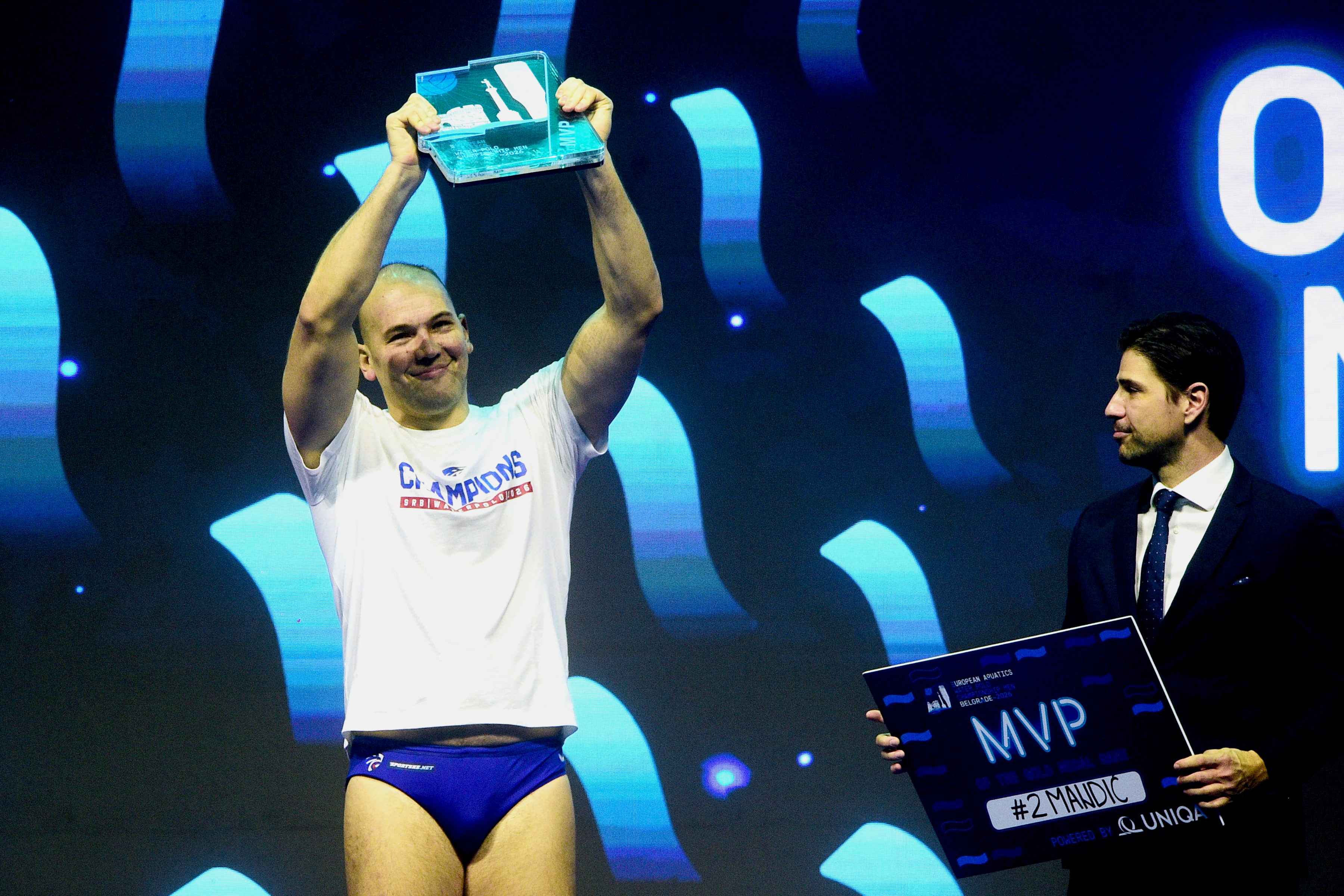 Dušan Mandić, MVP, vaterpolo
