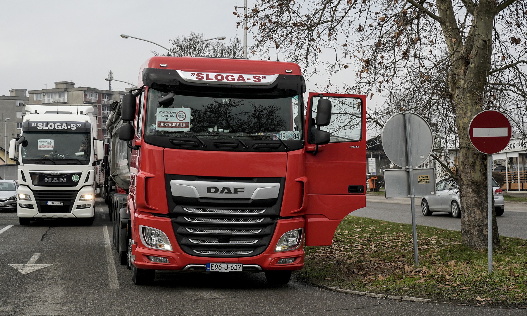 kamiondžije protest