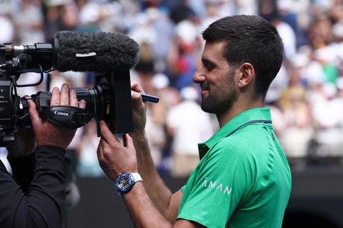 Serbia's Novak Djokovic