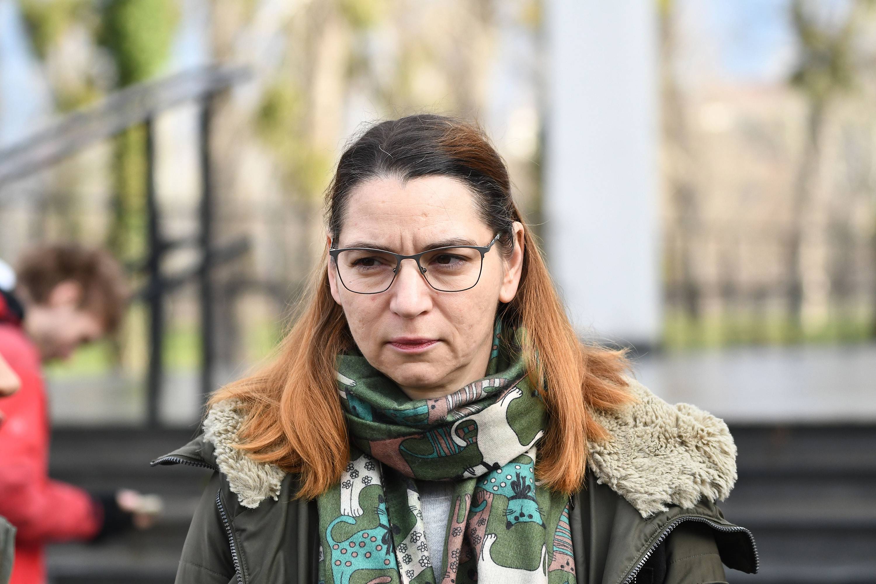 Jelena Kleut protest rektorat novi sad