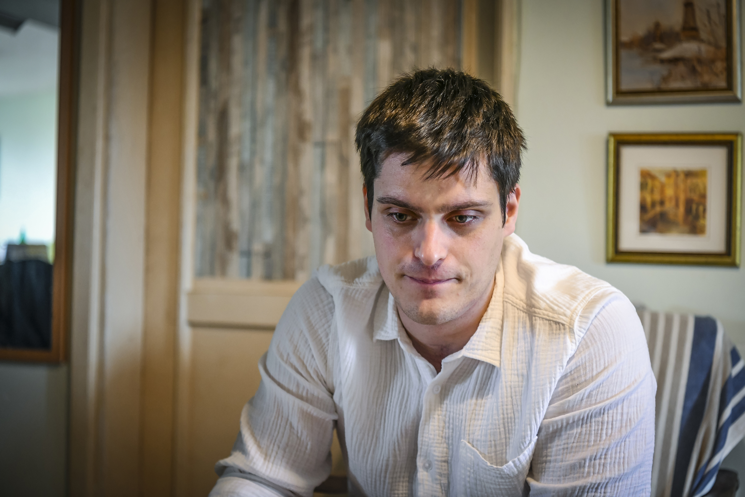 Pančevo 06.10.2025. Student Andrej Tanko Foto: Goran Srdanov/Radar