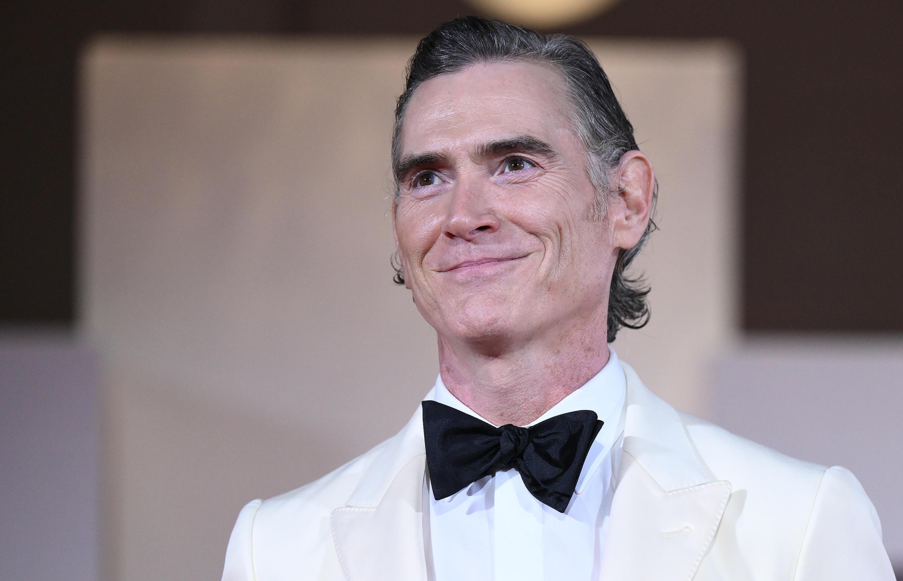 epa12332117 US actor Billy Crudup arrives for the premiere of 'Jay Kelly' petition 'Venezia 82’ at the festi  EPA/ETTORE FERRARI