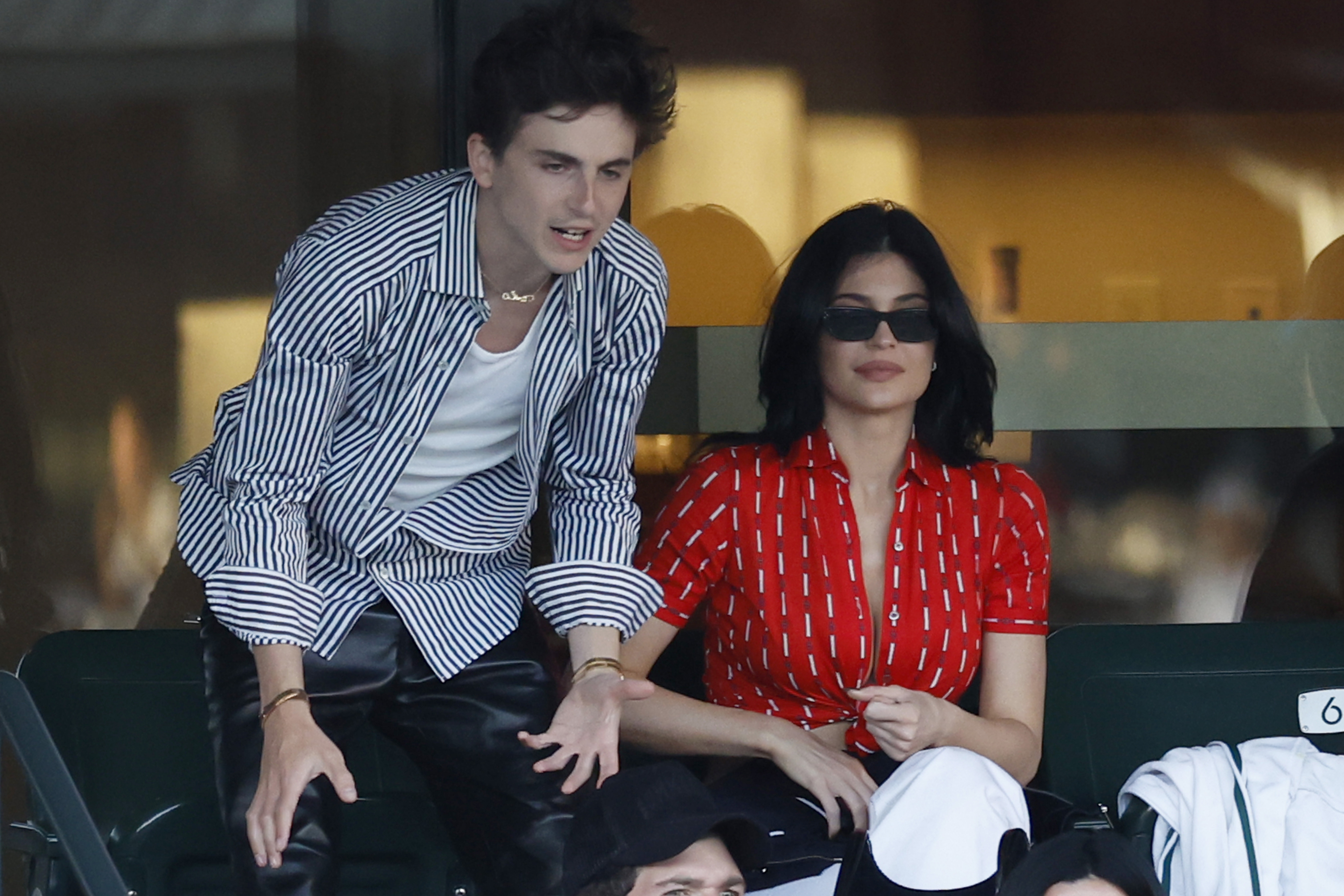 Kajli Džener i Timoti Šalame