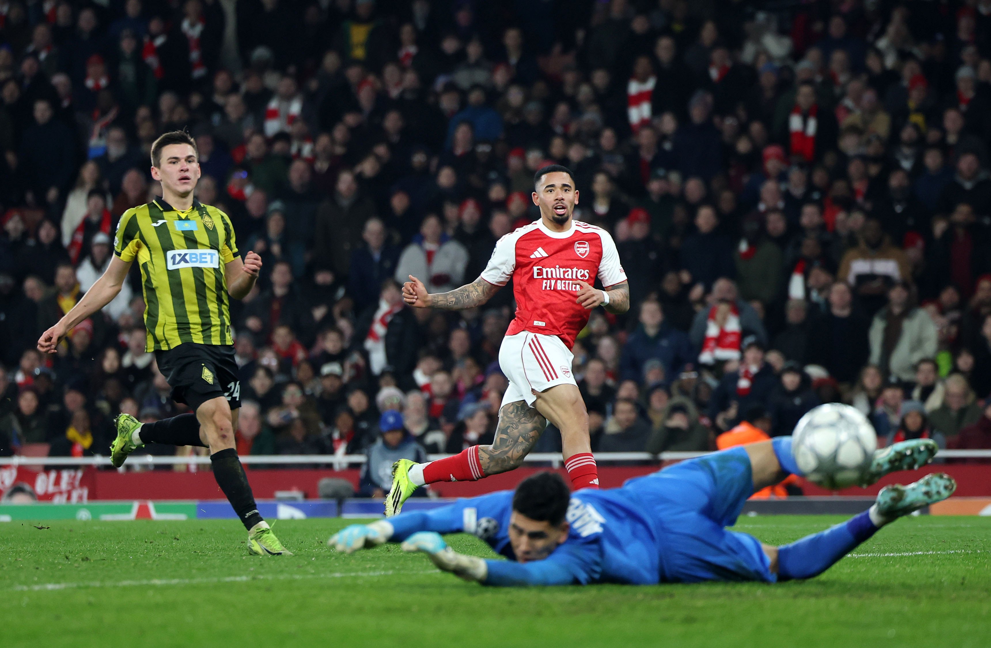 Arsenal’s Gabriel Jesus