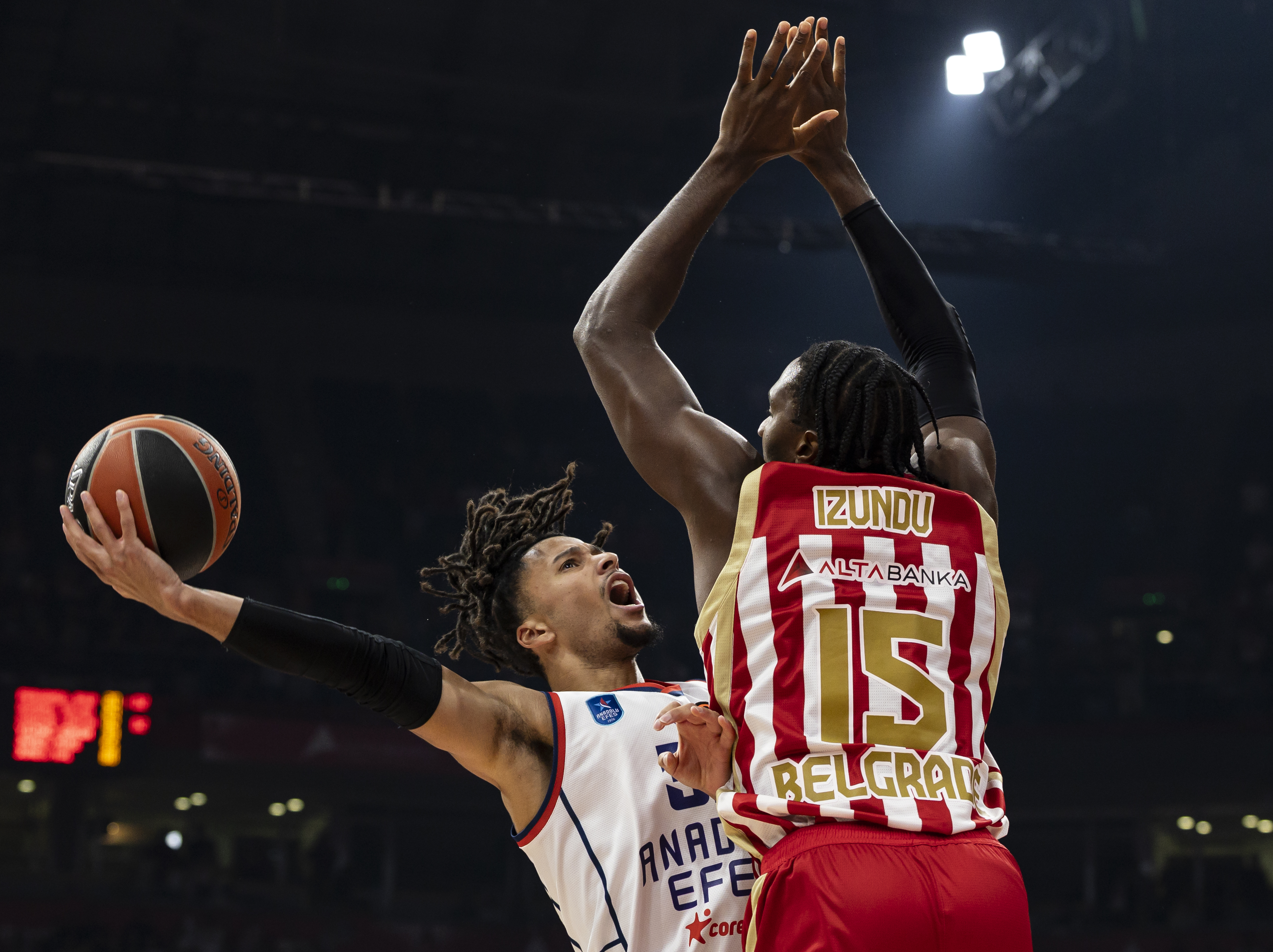 Crvena Zvezda and Anadolu Efes Istanbul